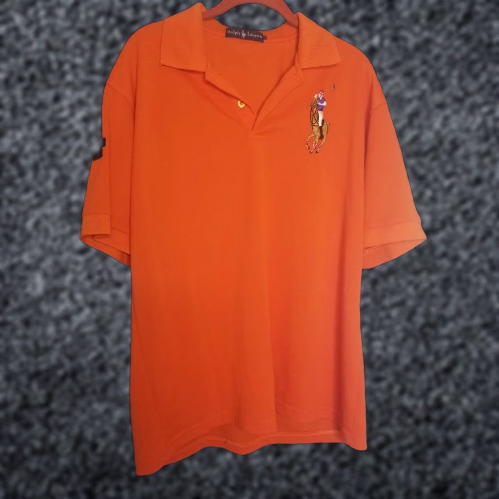 00s polo by ralph lauren ビックポニーswag drip ラルフローレン ビッグポニー ポロシャツ swag drip - メルカリ