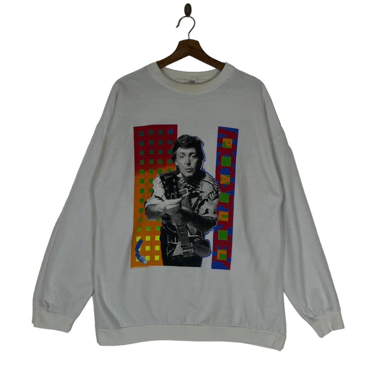 Band Tees 🔥VINTAGE 1989 PAUL MCCARTHY WORLD TOUR BROCKUM SWEATSHIRT Size US L / EU 52-54 / 3 - 2 Thumbnail