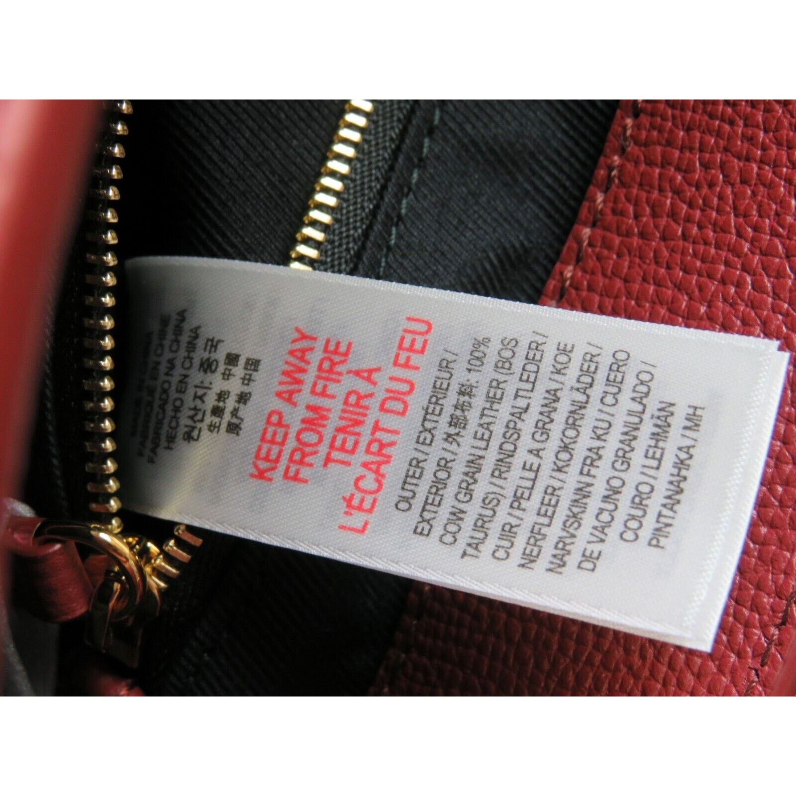 Burberry BURBERRY BANNER CRIMSON LEATHER CHECK CANVAS SHOULDER SM BAG Size ONE SIZE - 14 Thumbnail