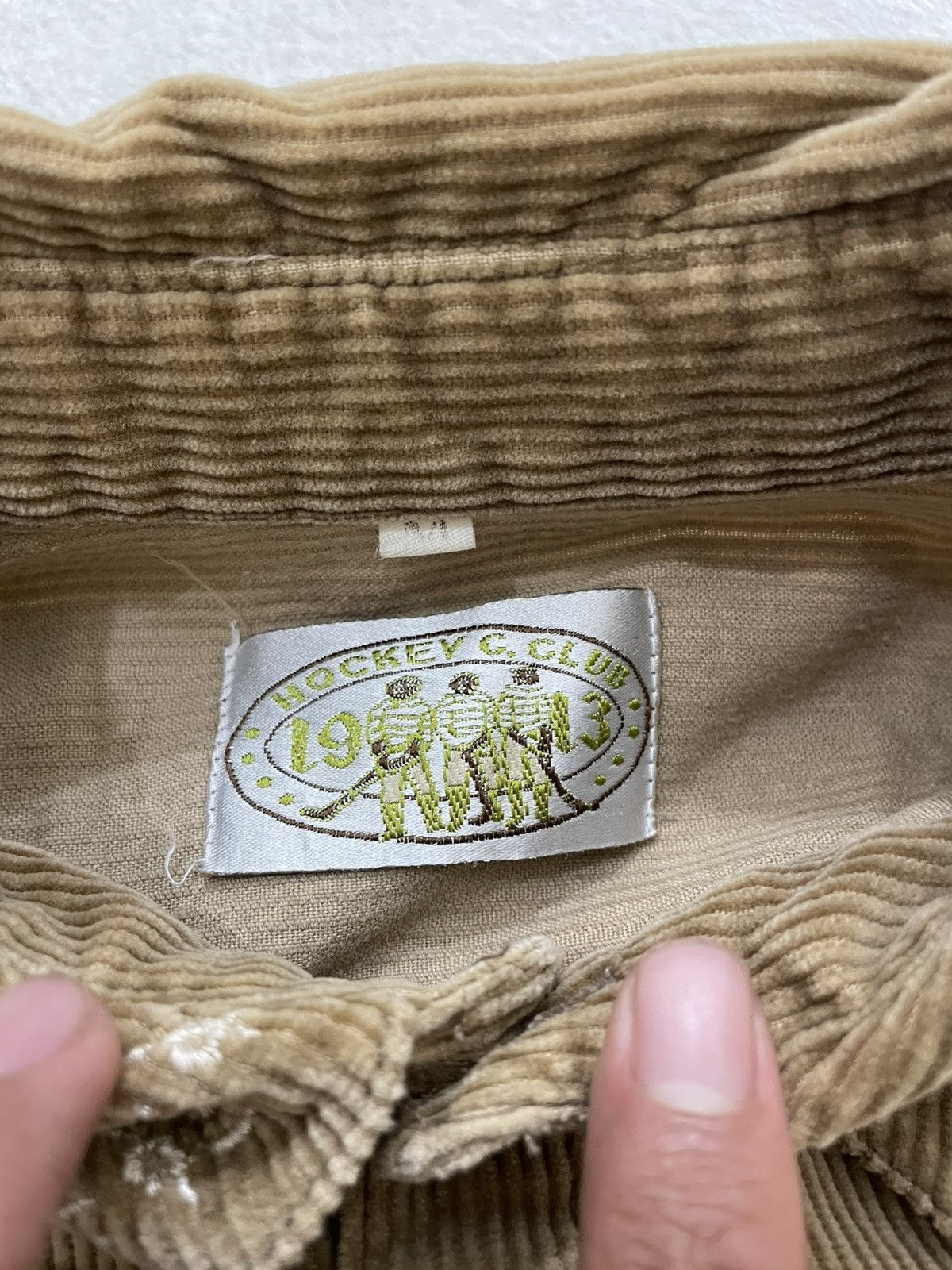 Japanese Brand 2000s Japanese Corduroy Shirt Y2K Fuga Goa Embroidered LGB Size US XL / EU 56 / 4 - 5 Thumbnail