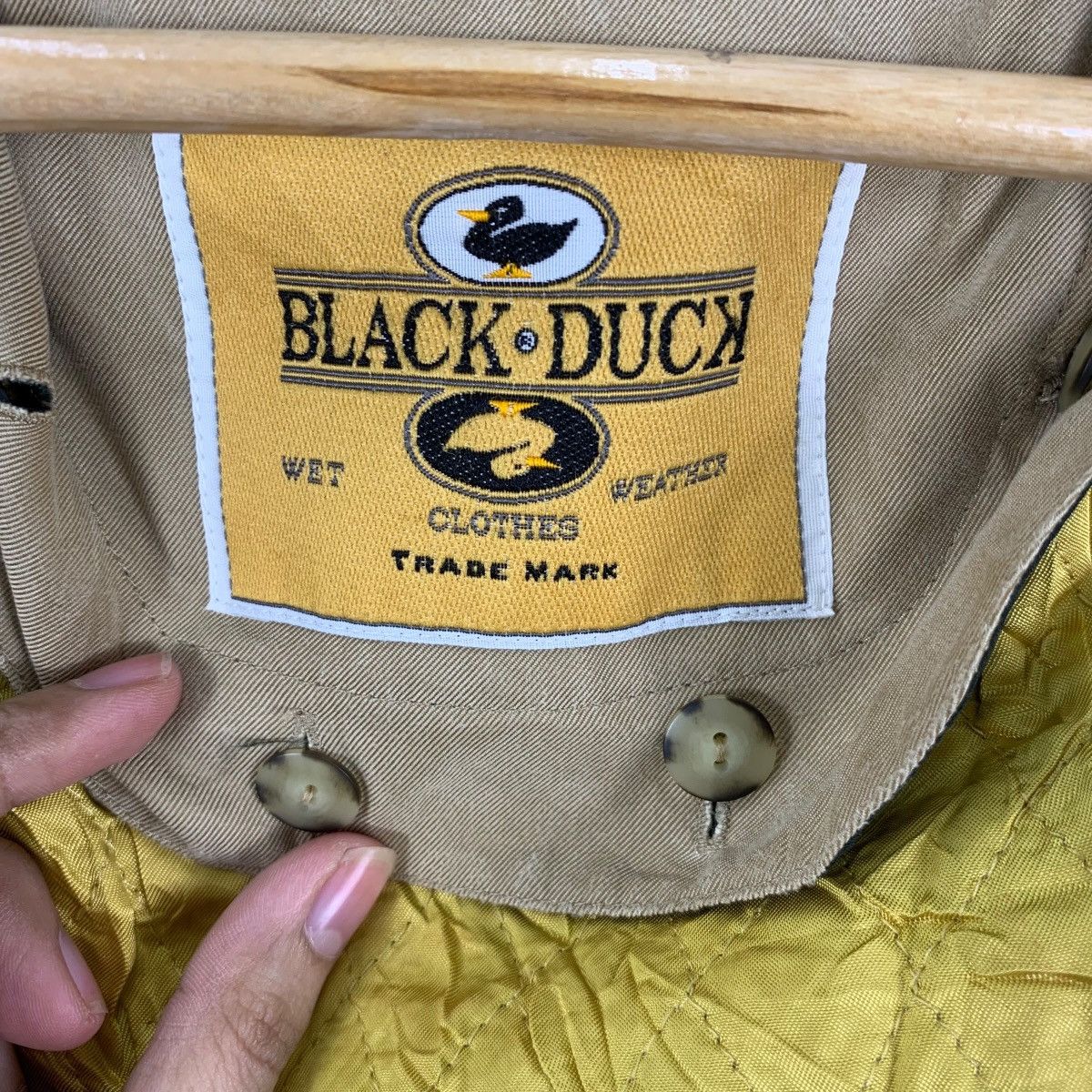 Vintage Vintage BLACK DUCK Wet Weather Clothes Winter Hiking Size XL / US 12-14 / IT 48-50 - 10 Thumbnail