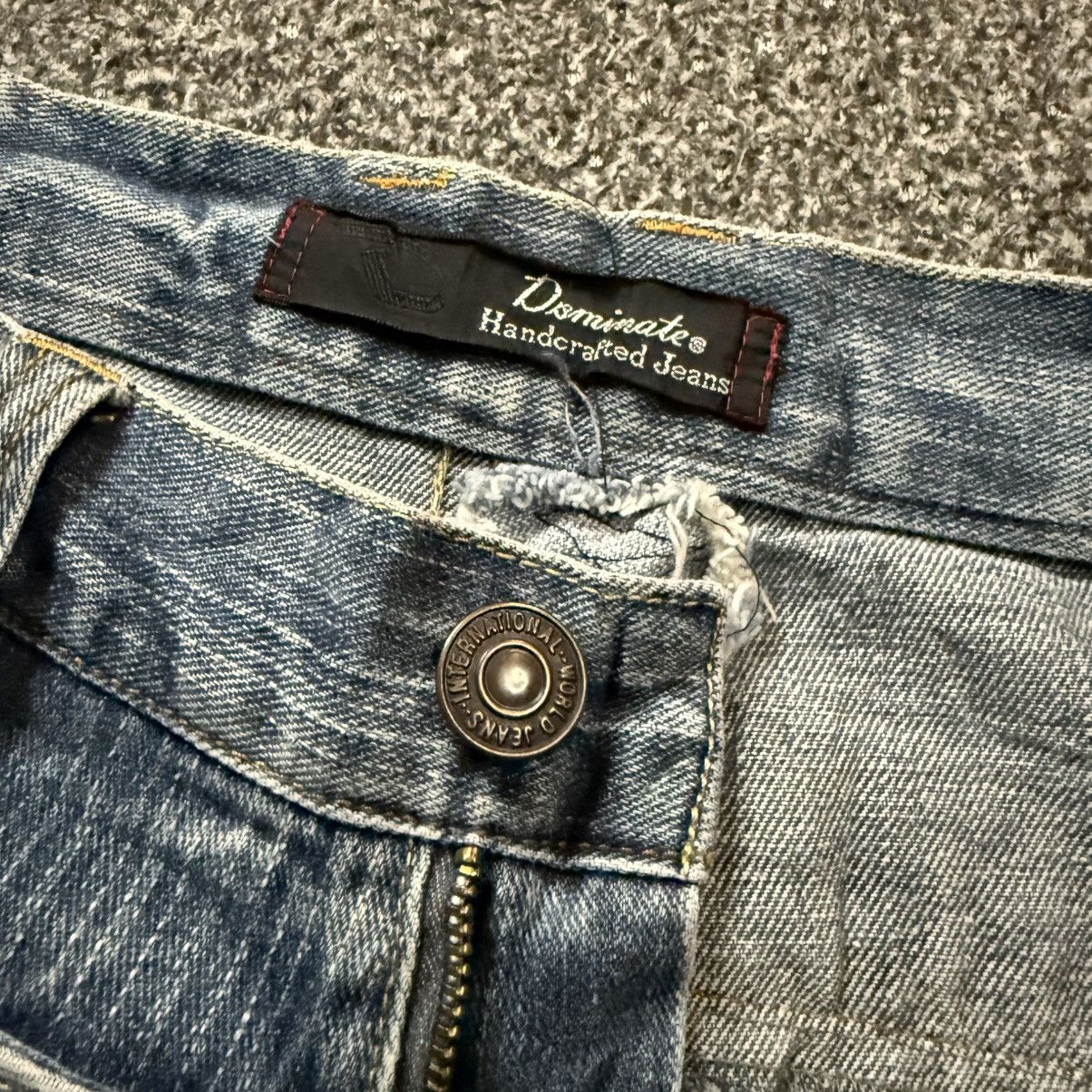 If Six Was Nine 🇯🇵🔥 Y2k Japanese Seditionaries Double Waist Ripped Denim Size US 31 - 13 Thumbnail