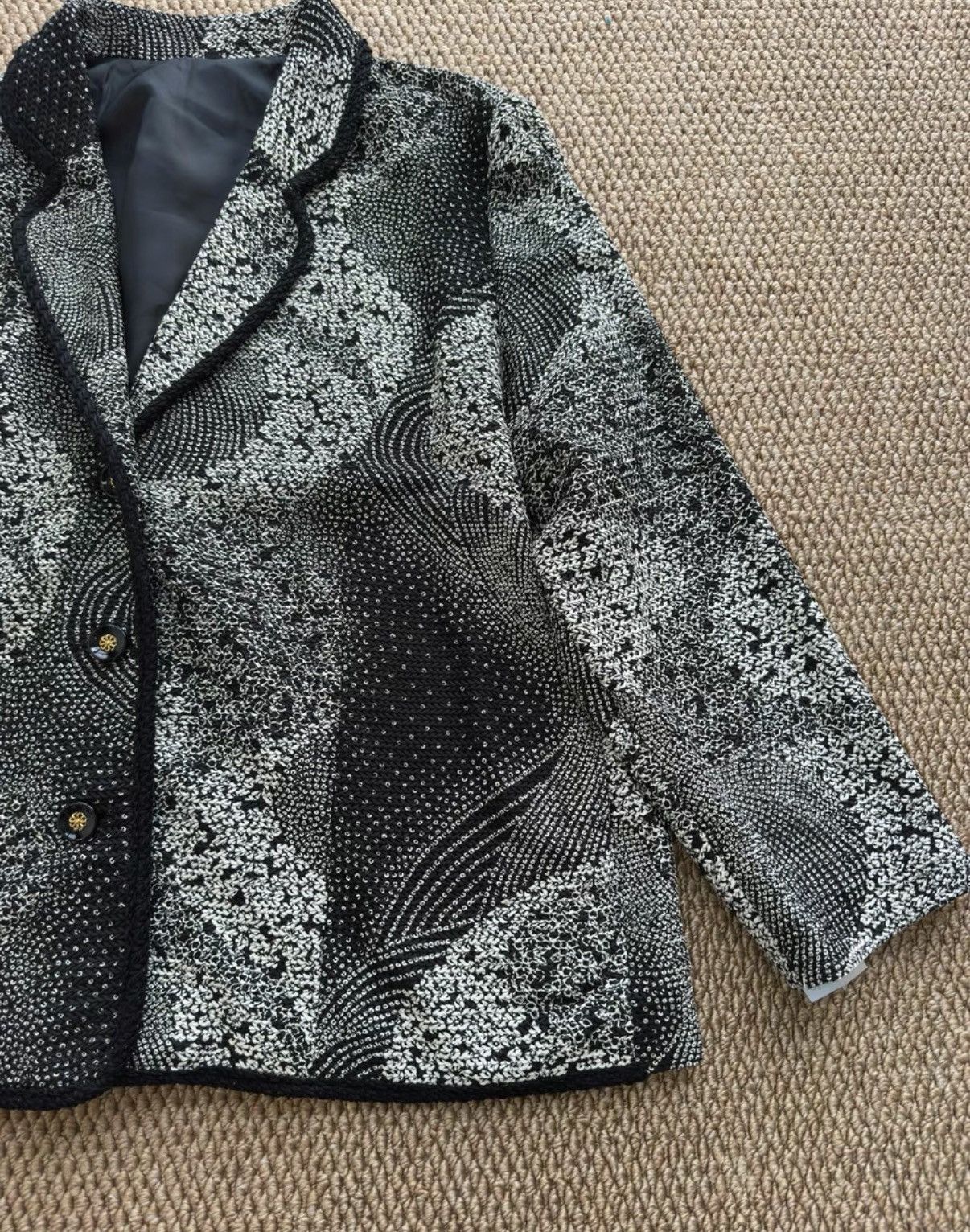 Comme des Garcons Comme des Garcons Wave Jacquard Woven Blazer K23 Size US S / EU 44-46 / 1 - 3 Thumbnail