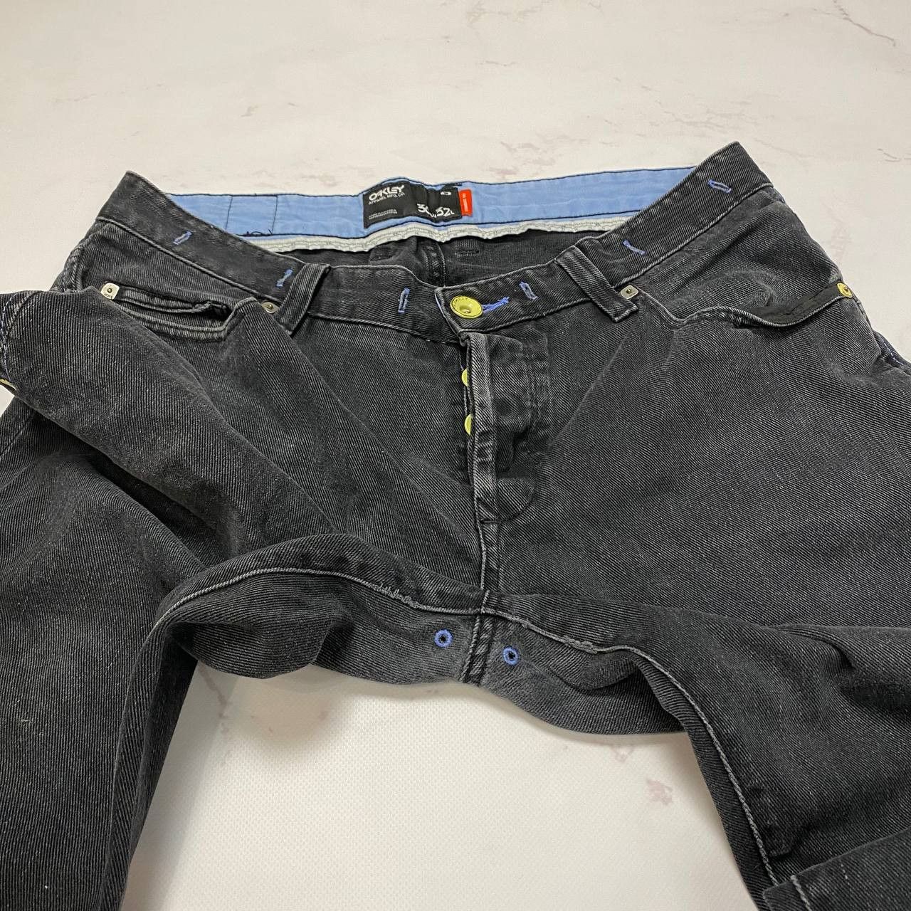 Oakley OAKLEY INDUSTRIAL DENIM BAGGY JEANS VINTAGE Sz 30/32 Size US 32 / EU 48 - 13 Thumbnail