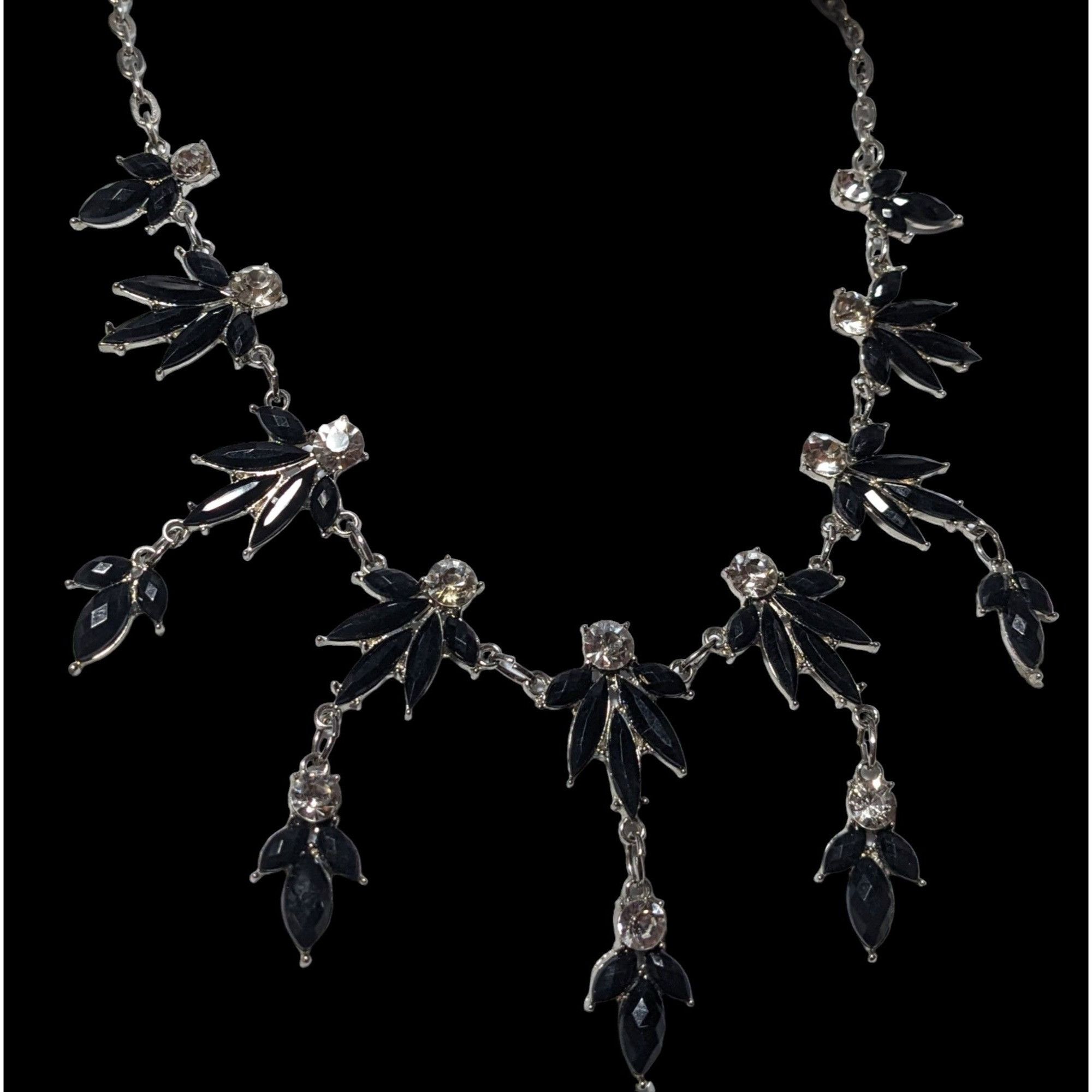 Other Charming Charlie Gothic Gemmed Fringe Necklace Size ONE SIZE - 3 Thumbnail