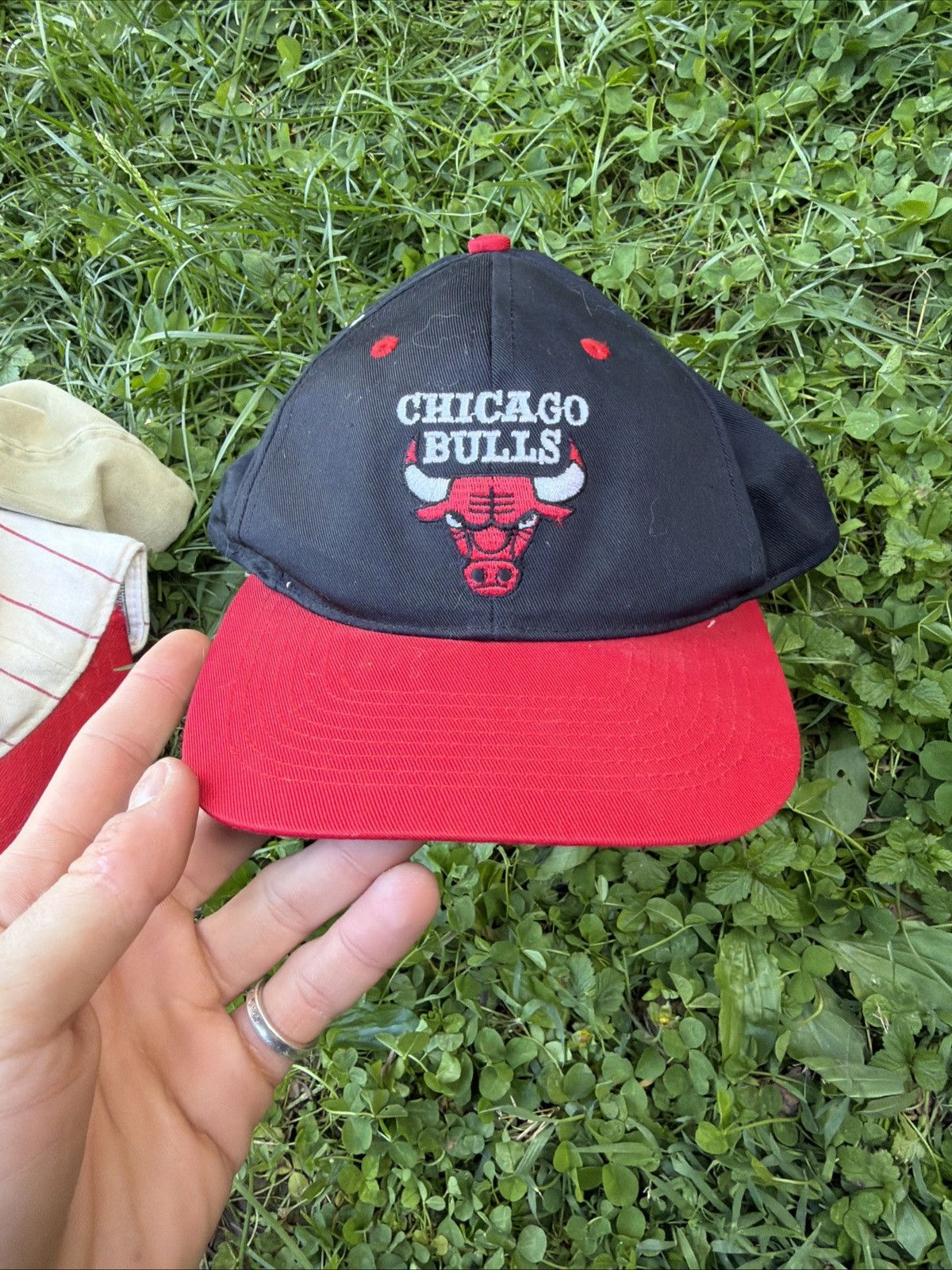 Rap Tees VTG Chicago Bulls NBA Snapback hat Size ONE SIZE - 1 Thumbnail
