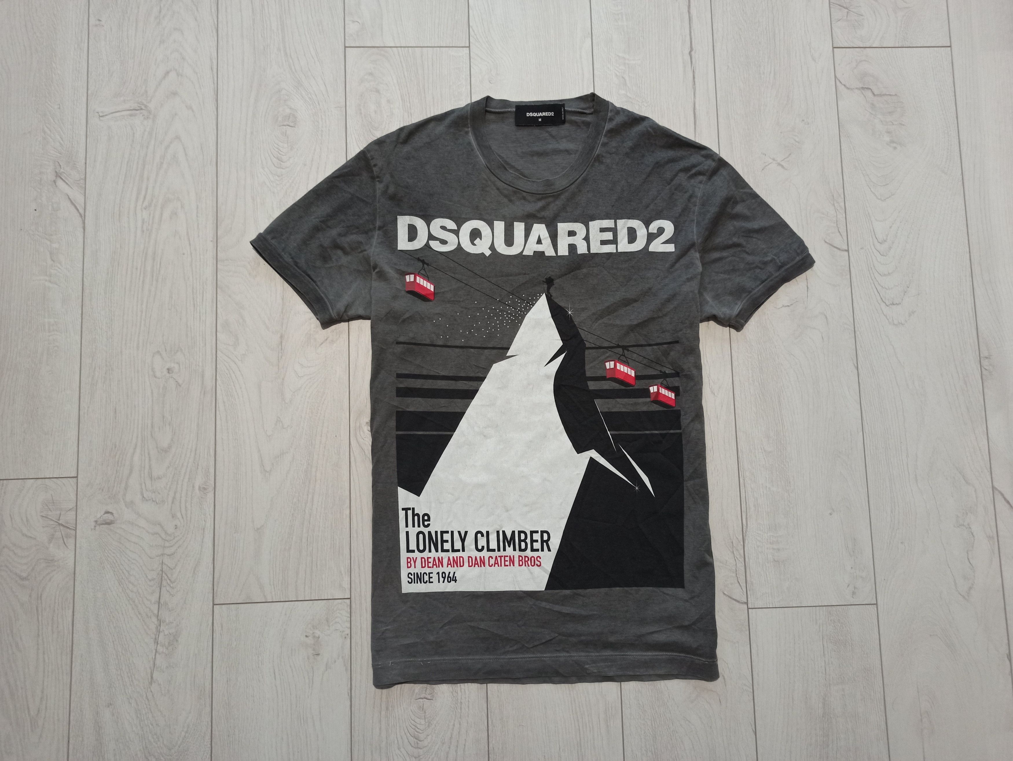 Dsquared2 Dsquared2 The Lonely Climber T shirt Size US M / EU 48-50 / 2 - 1 Thumbnail