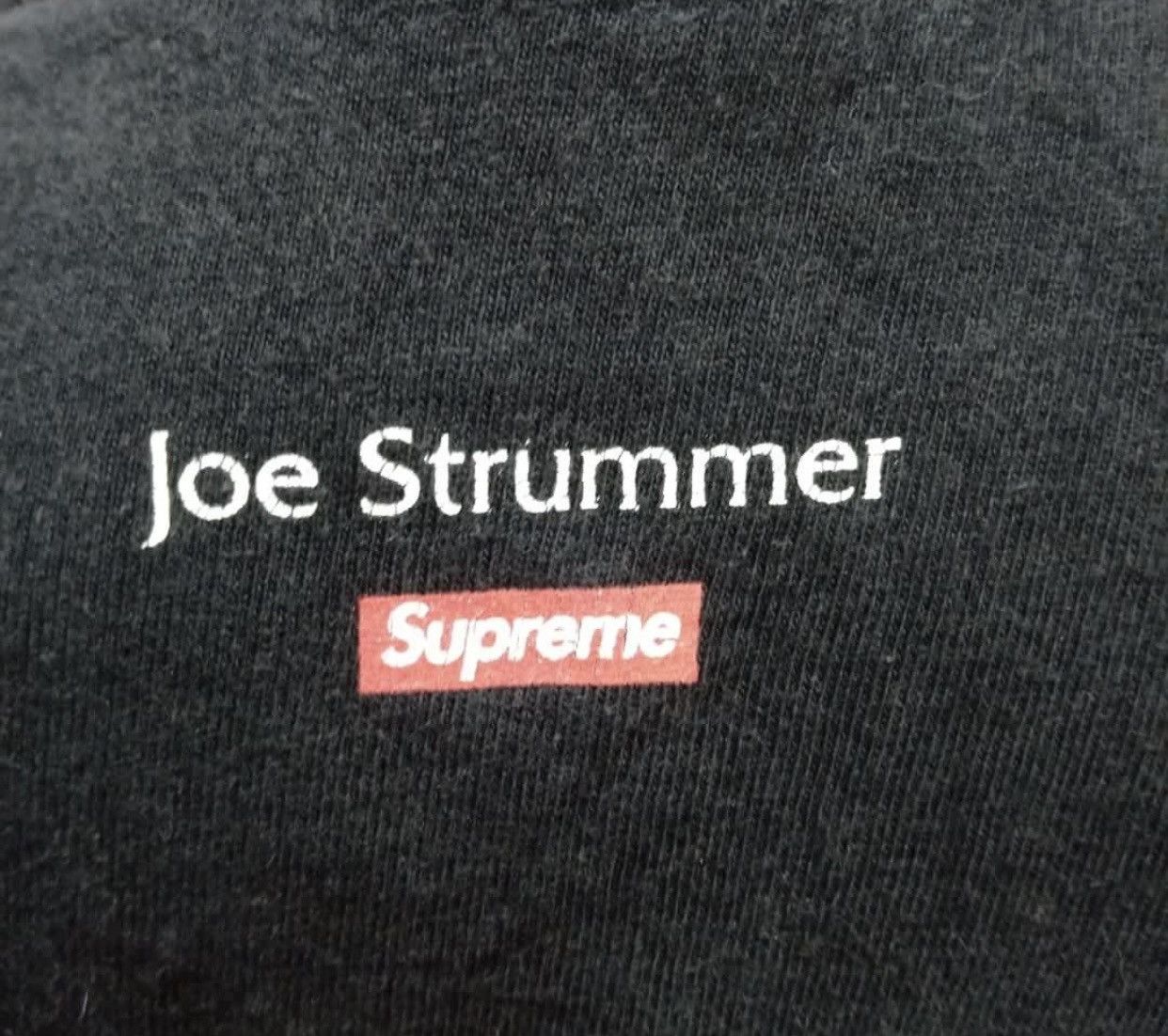 Band Tees Supreme X Joe Strummer brigade The clash Tee 2010 Size US M / EU 48-50 / 2 - 6 Thumbnail