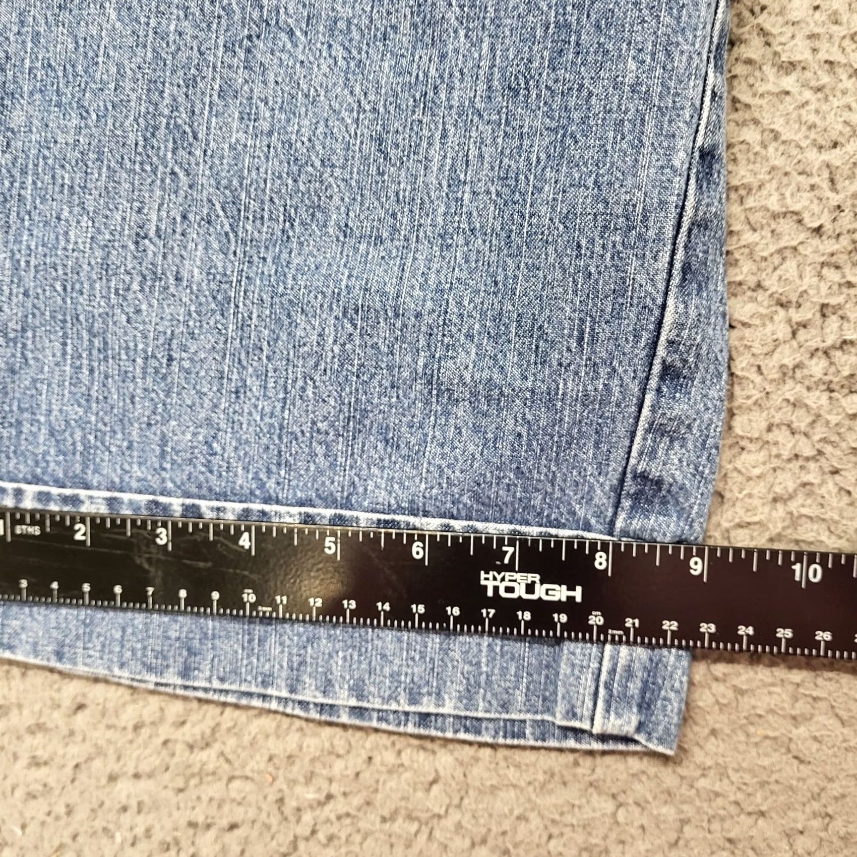 Vintage Christopher & Banks Capri Jeans Denim Wide Leg Knee Length Blue Size 8 Womens Regular 100% Cotton Size 30" / US 8 / IT 44 - 7 Thumbnail