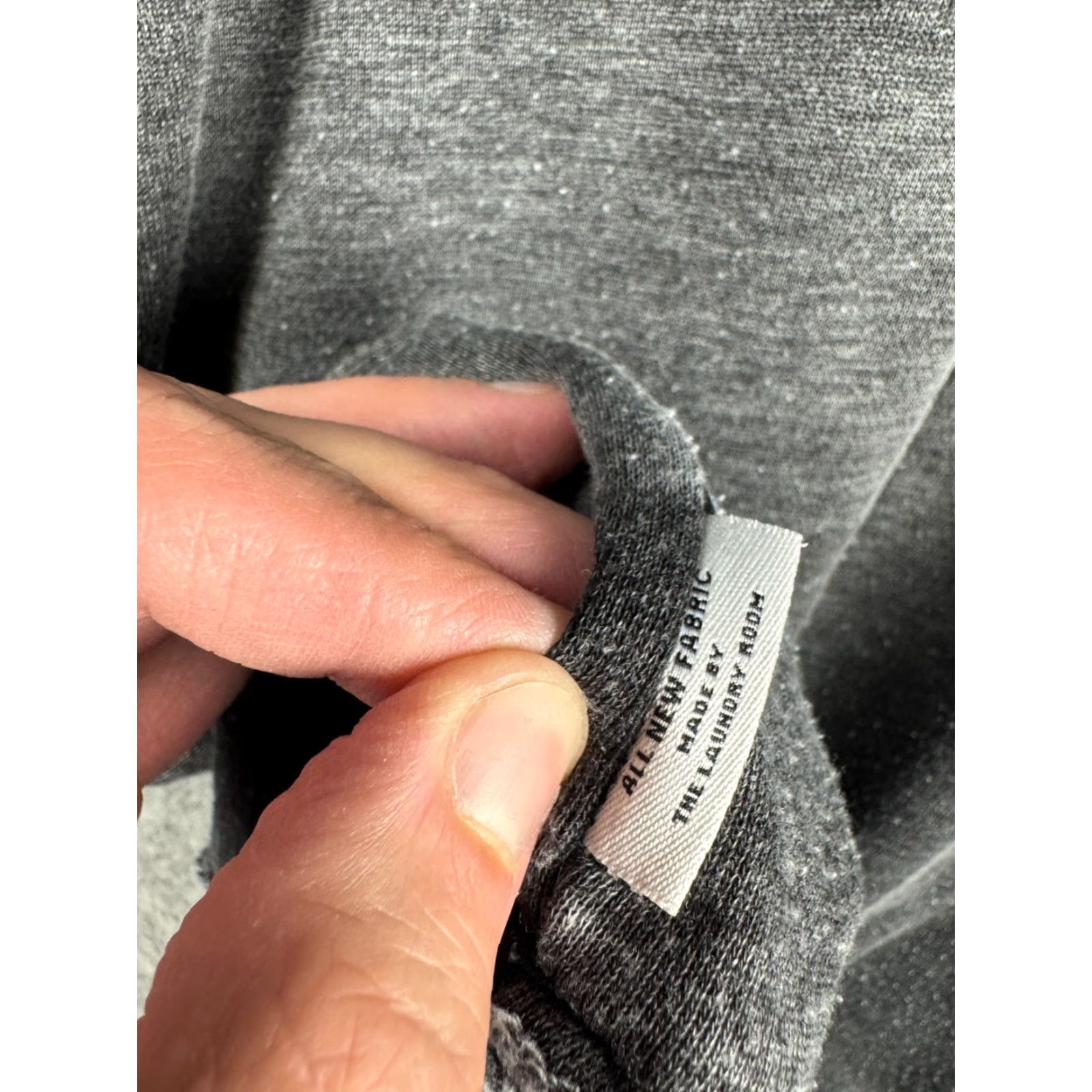 Vintage The Laundry Room Oversized Hoodie Shirt Men Large Gray Distressed Pauline Bro Tiered All Seasons Winter Spring Fall Breathing Pullover Size US L / EU 52-54 / 3 - 7 Thumbnail