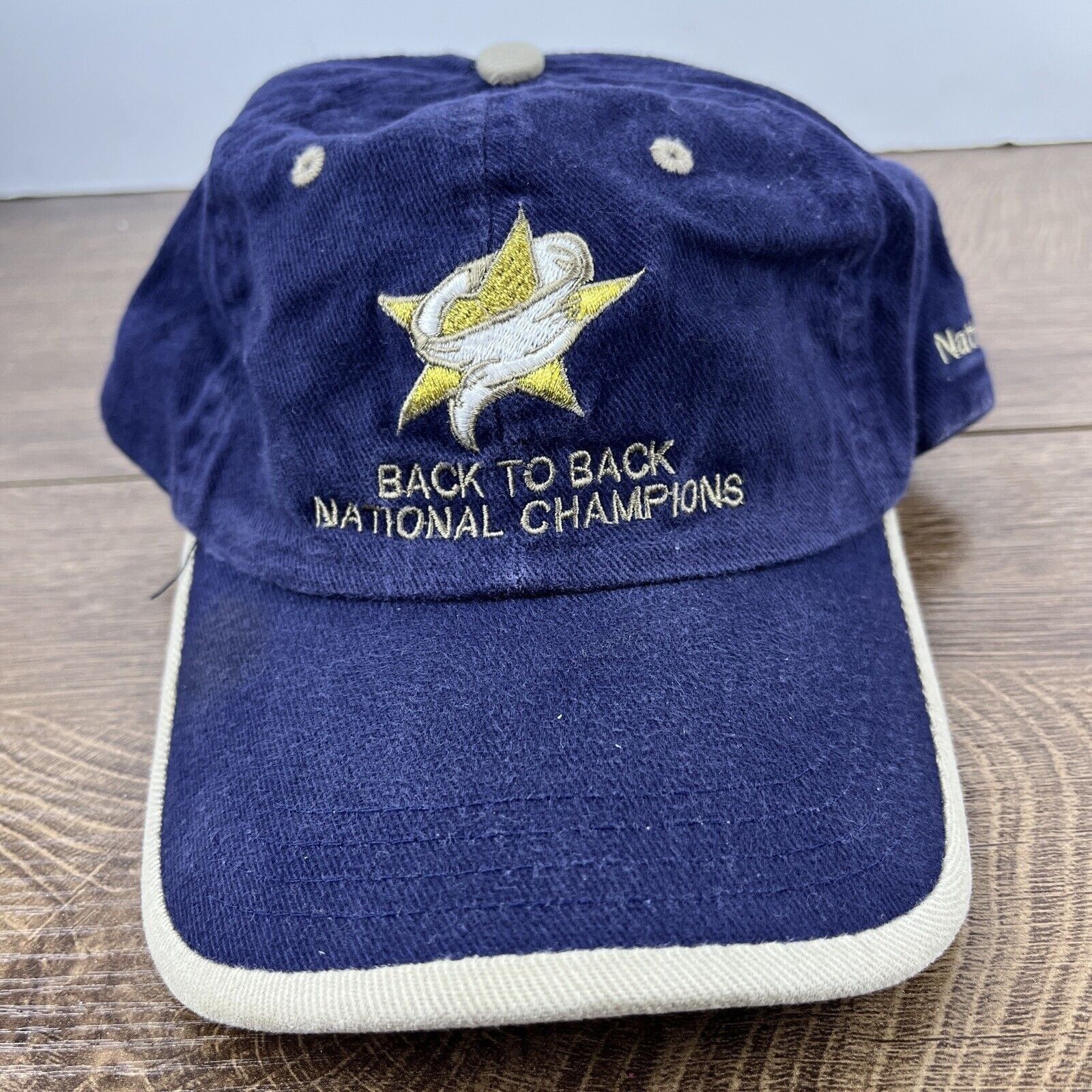 Other Stars Back to Back Champions Hat Blue Hat Adjustable Blue Ad Size ONE SIZE - 6 Thumbnail