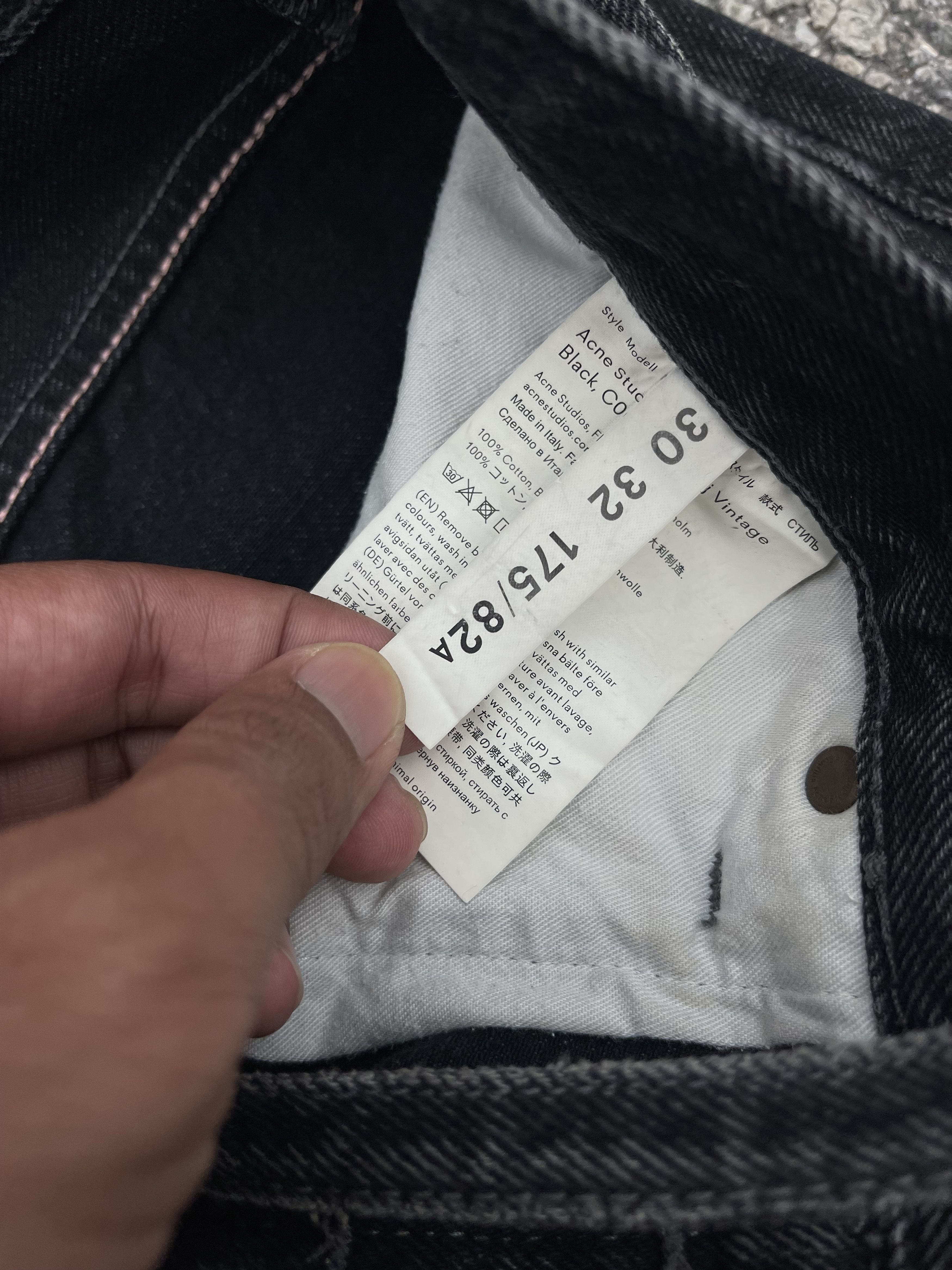 Acne Studios Acne Studios 1991 Toj Vintage Black Size US 30 / EU 46 - 5 Thumbnail
