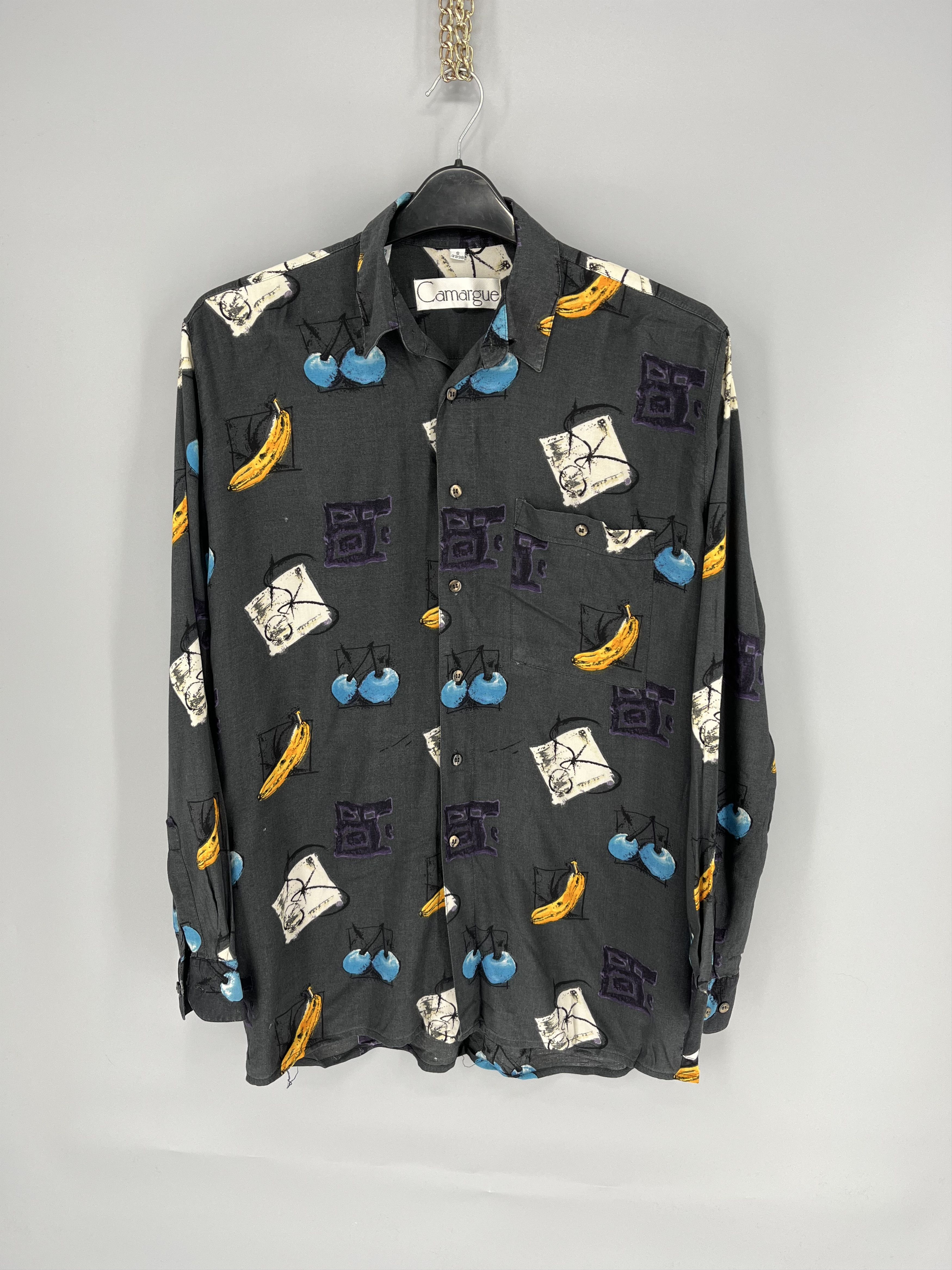 Vintage Vintage Camargue Art Streetwear Hawaiian Travis Scott style Size US S / EU 44-46 / 1 - 1 Thumbnail