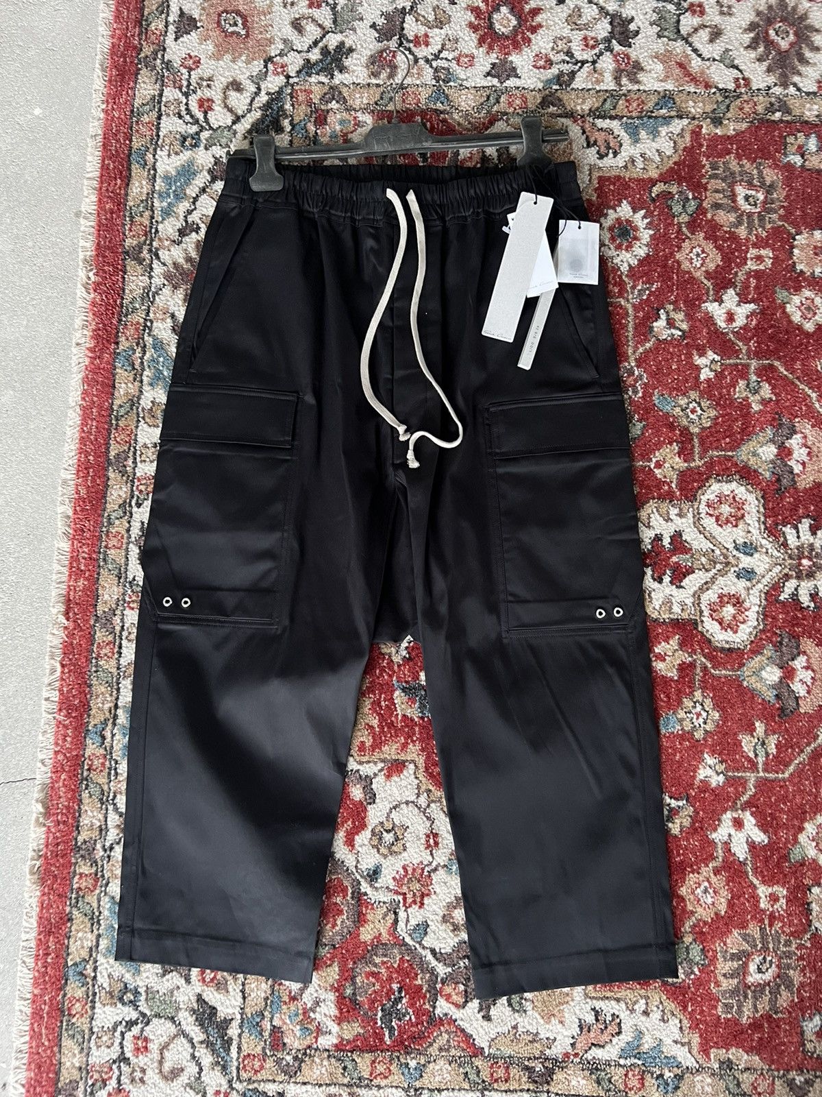 Rick Owens 💎SS24 Rick Owens Cargo Pants Size US 34 / EU 50 - 1 Thumbnail