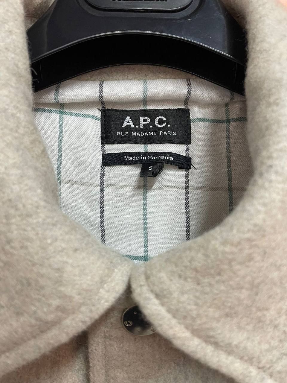 A.P.C. Rare A.P.C Wool Jacket Plaid Lining Size US S / EU 44-46 / 1 - 6 Thumbnail