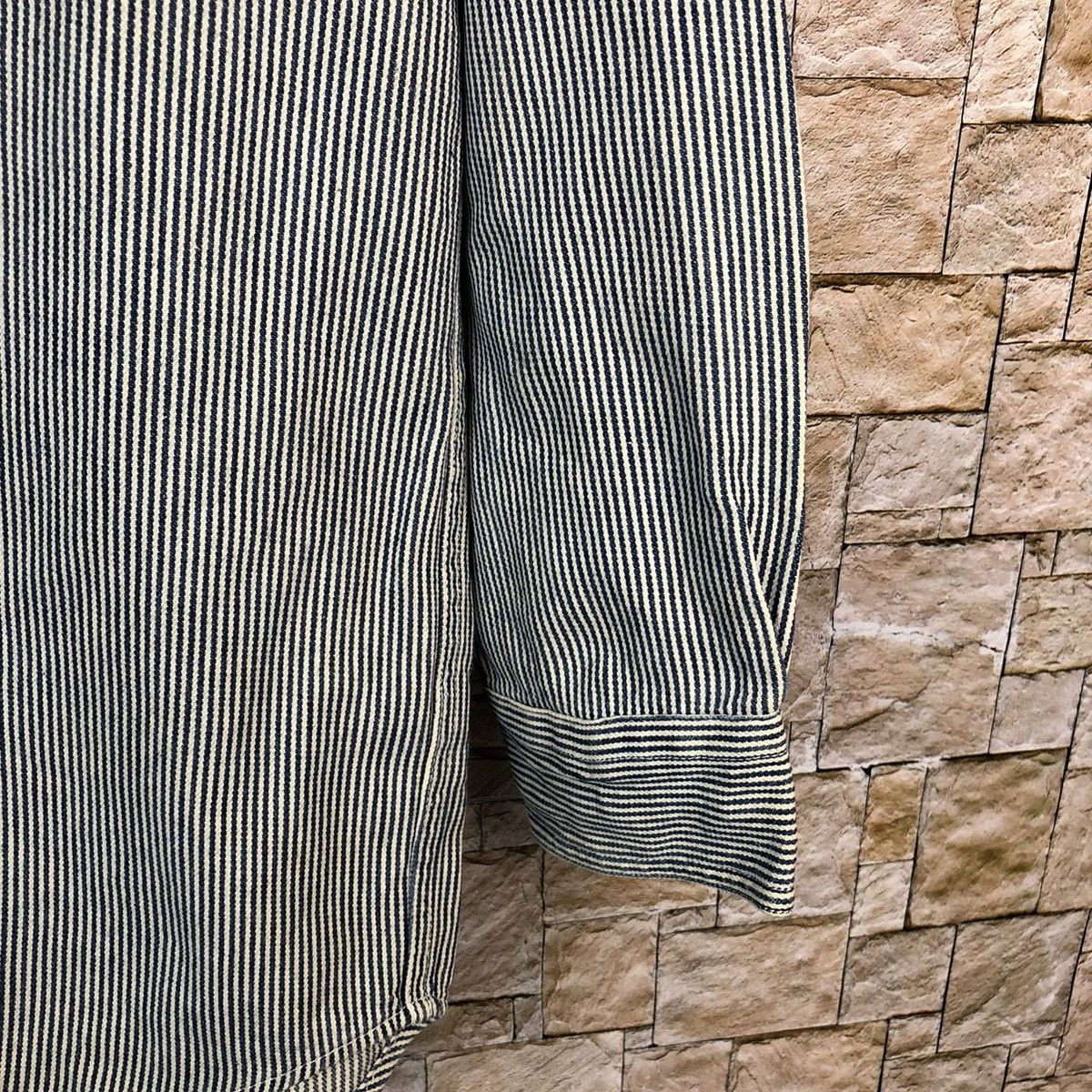 Vintage Elevis Presley Stripe Grey #A398 Size US M / EU 48-50 / 2 - 8 Thumbnail