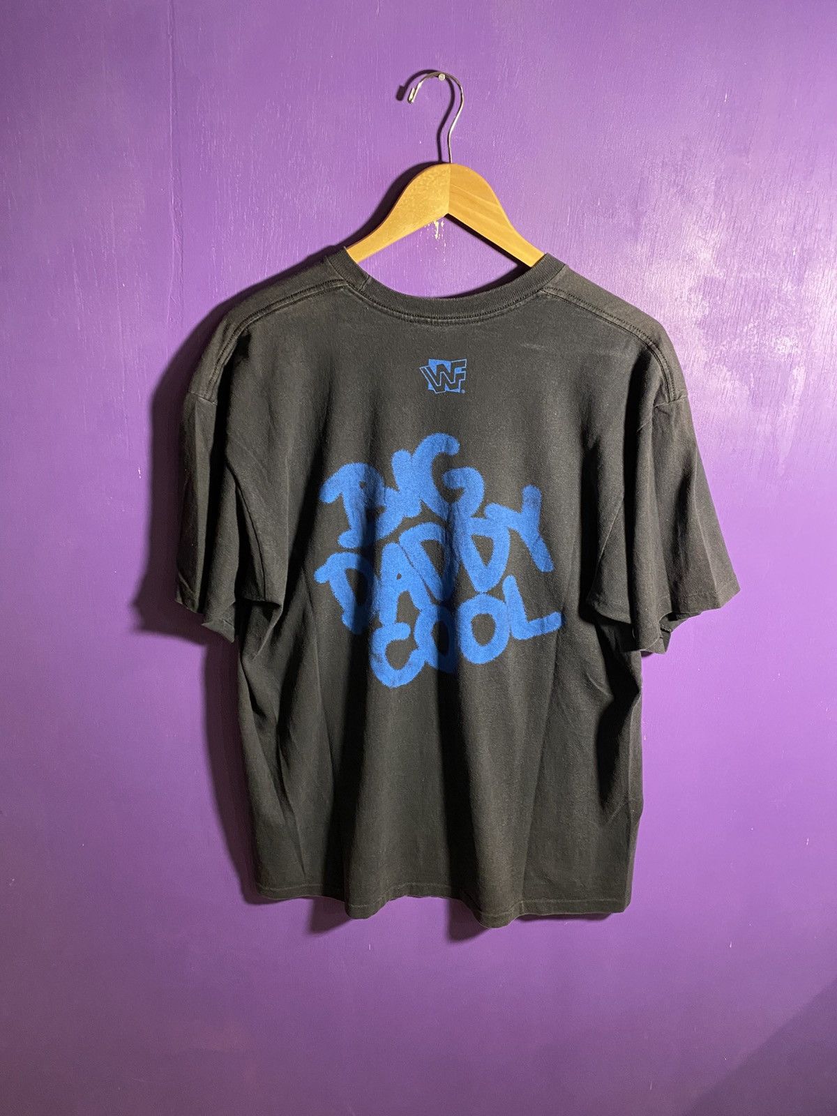 WWF Vintage 1995 WWF Diesel Power big daddy cool faded t-shirt Size US XL / EU 56 / 4 - 2 Thumbnail