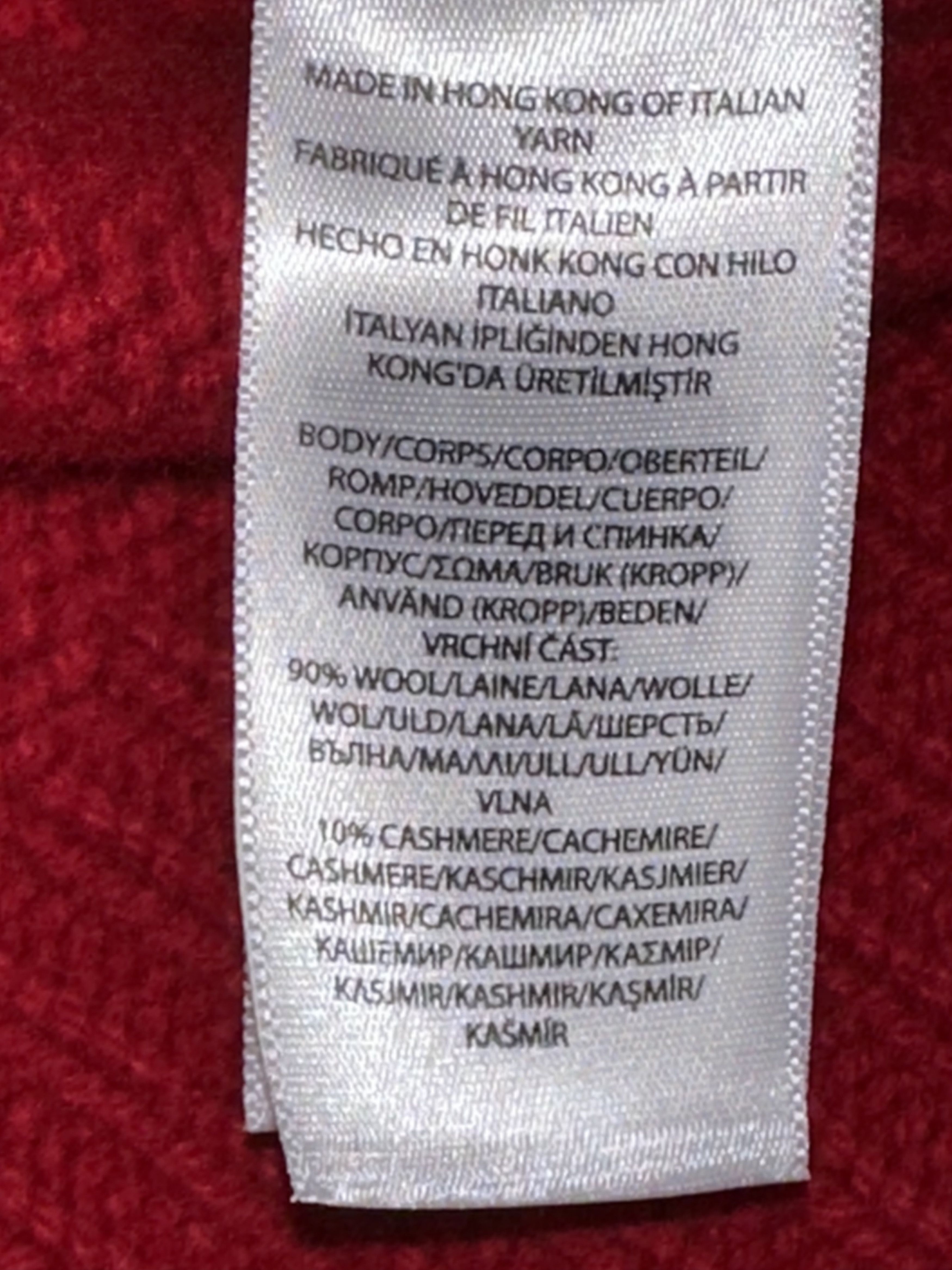 Polo Ralph Lauren Ralph Lauren Red Wool/Cashmere Turtle Neck Sweater sz 2XL Size US XXL / EU 58 / 5 - 8 Thumbnail