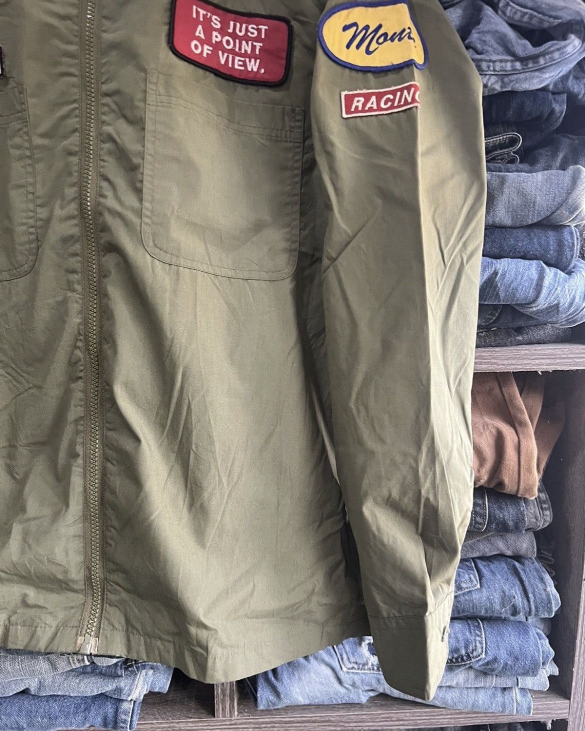 Other 🔥Claudy Boy Patches Zipper Jacket Size US M / EU 48-50 / 2 - 8 Thumbnail