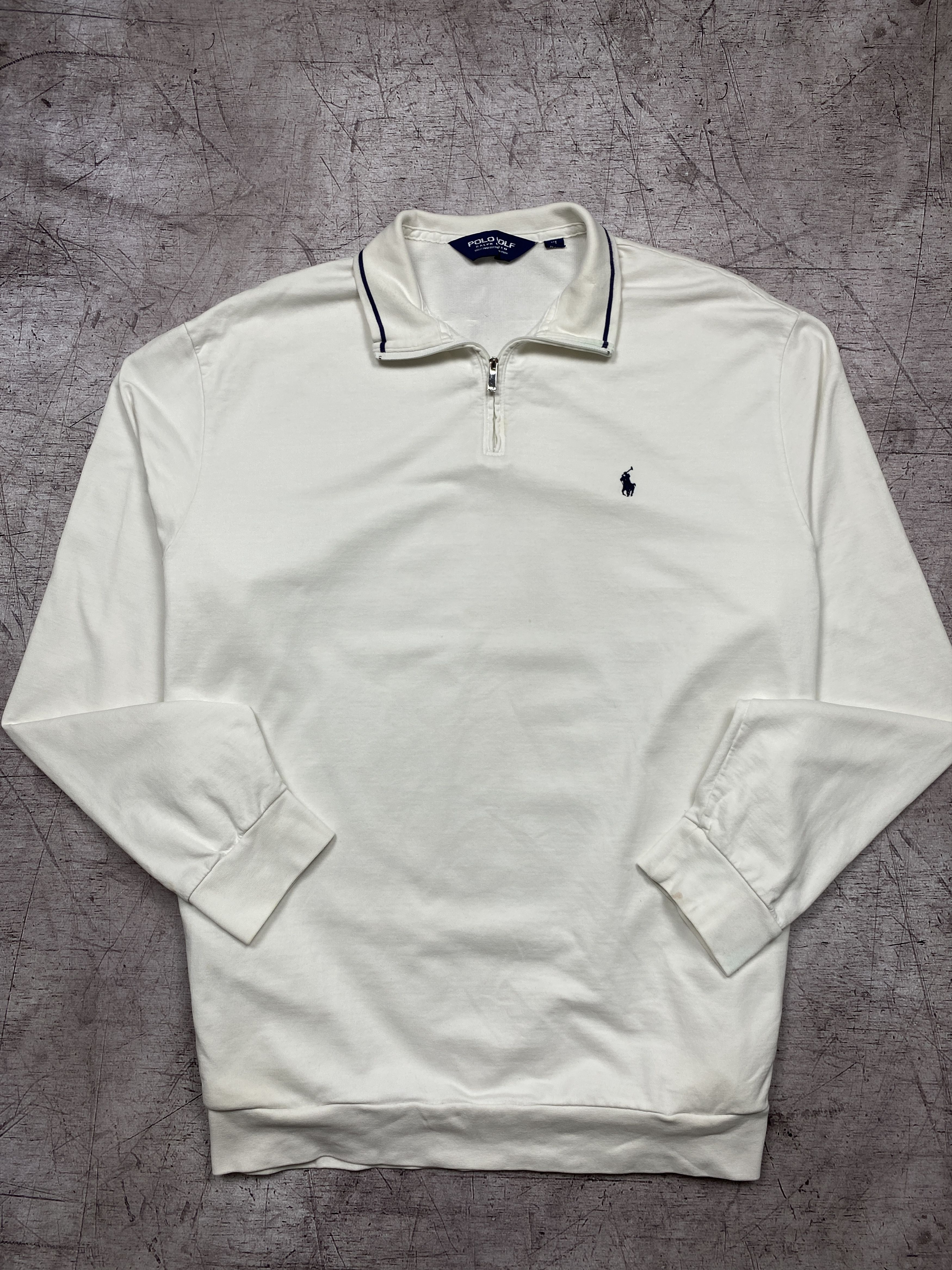 Polo Ralph Lauren Polo Ralph Lauren Vintage 1/4 Zip Sweater Size US XL / EU 56 / 4 - 1 Thumbnail