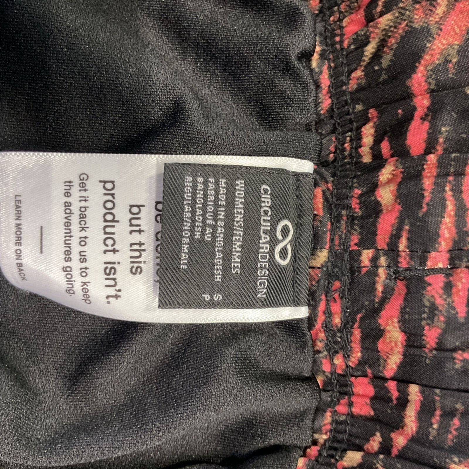 Nike The North Face Circular Design Printed Women’s Shorts Size 26" / US 2 / IT 38 - 3 Thumbnail