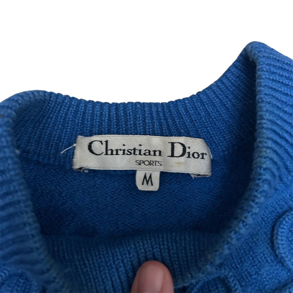 Christian Dior Monsieur × Designer × Dior Vintage Dior sweatshirt knitwear Size US XXS / EU 40 - 6 Thumbnail
