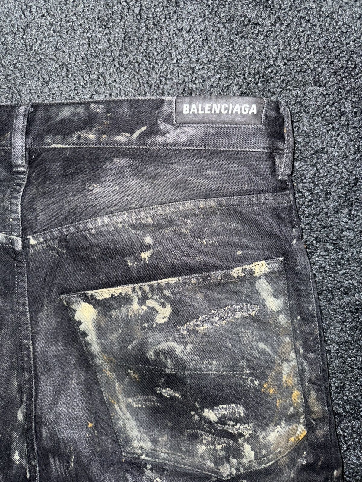 Balenciaga Balenciaga ripped mud jeans Size US 30 / EU 46 - 3 Thumbnail