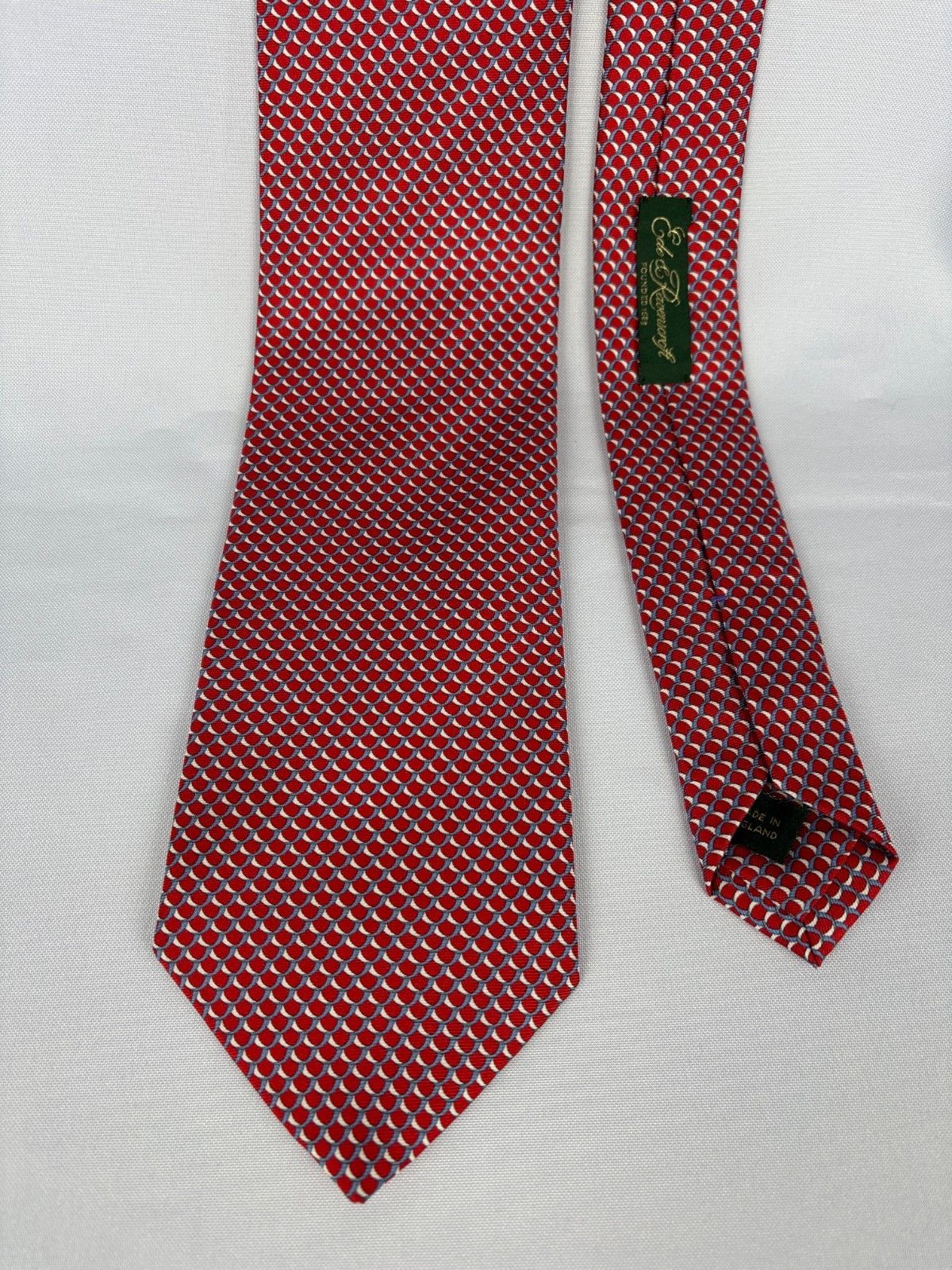 Ede & Ravenscroft Ede & Ravenscroft Silk Tie Made in England Size ONE SIZE - 4 Thumbnail