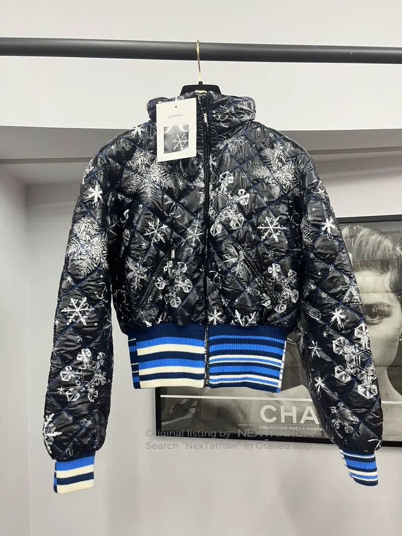 Chanel Printed cotton coat