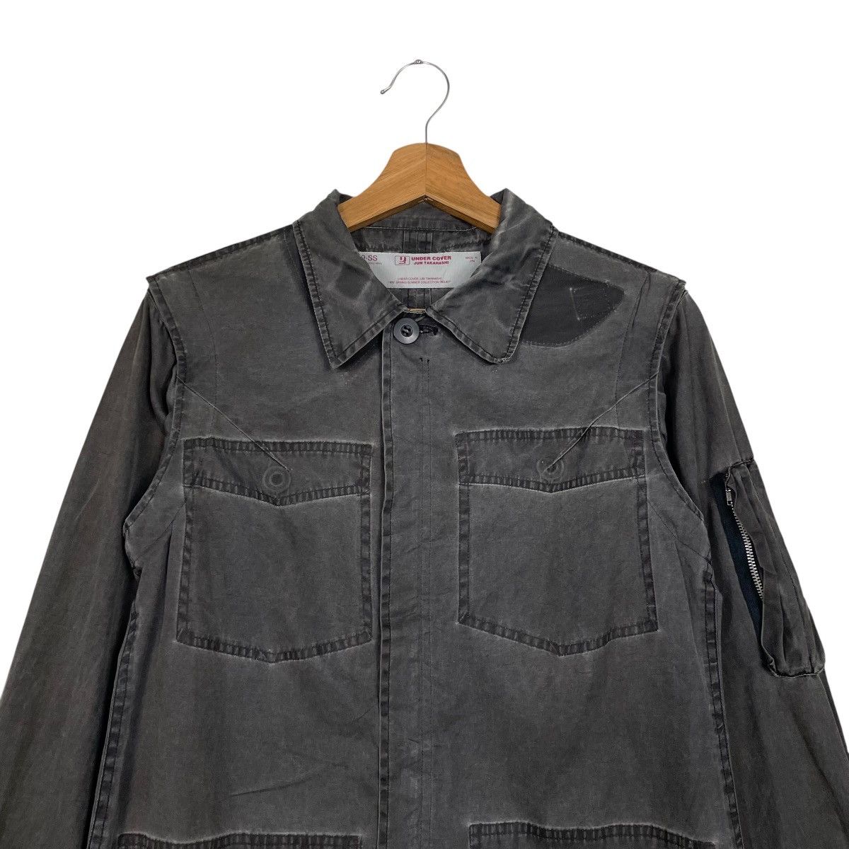 Undercover Vtg Undercover Jun Takahashi SS99 Collection Relief Jacket Size US S / EU 44-46 / 1 - 2 Thumbnail