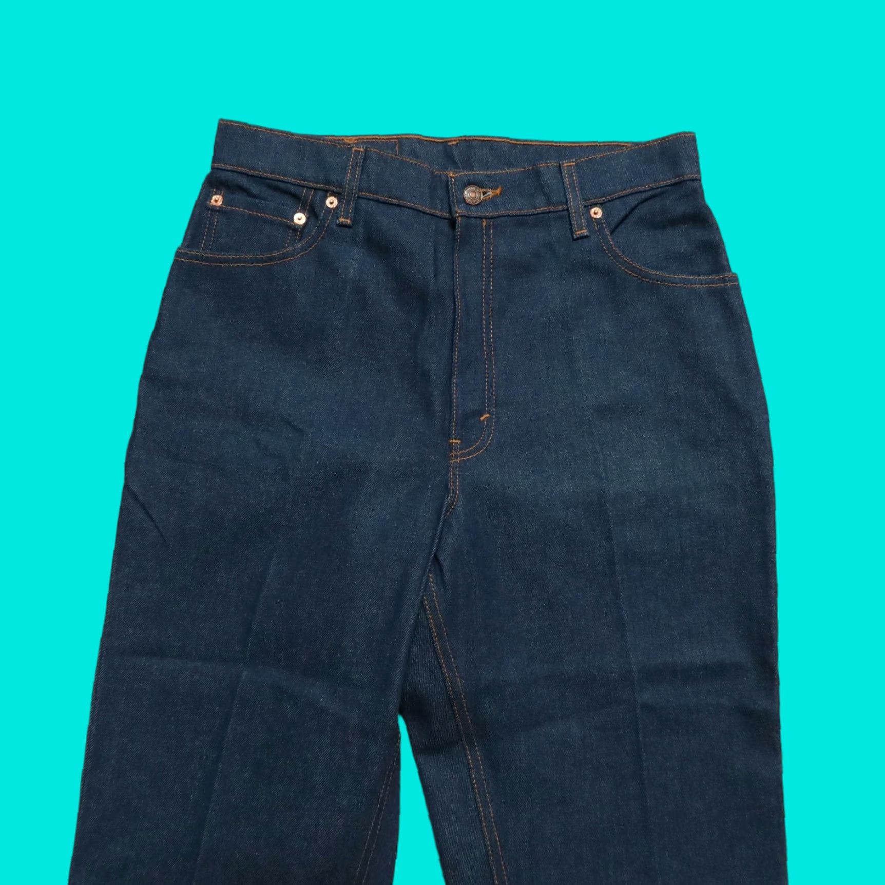 Levi's VINTAGE Levi's 551 Denim Jeans Dark Wash Jeans Women Size 12 Med 90s Made in USA Size 34" / US 12 / IT 48 - 1 Thumbnail