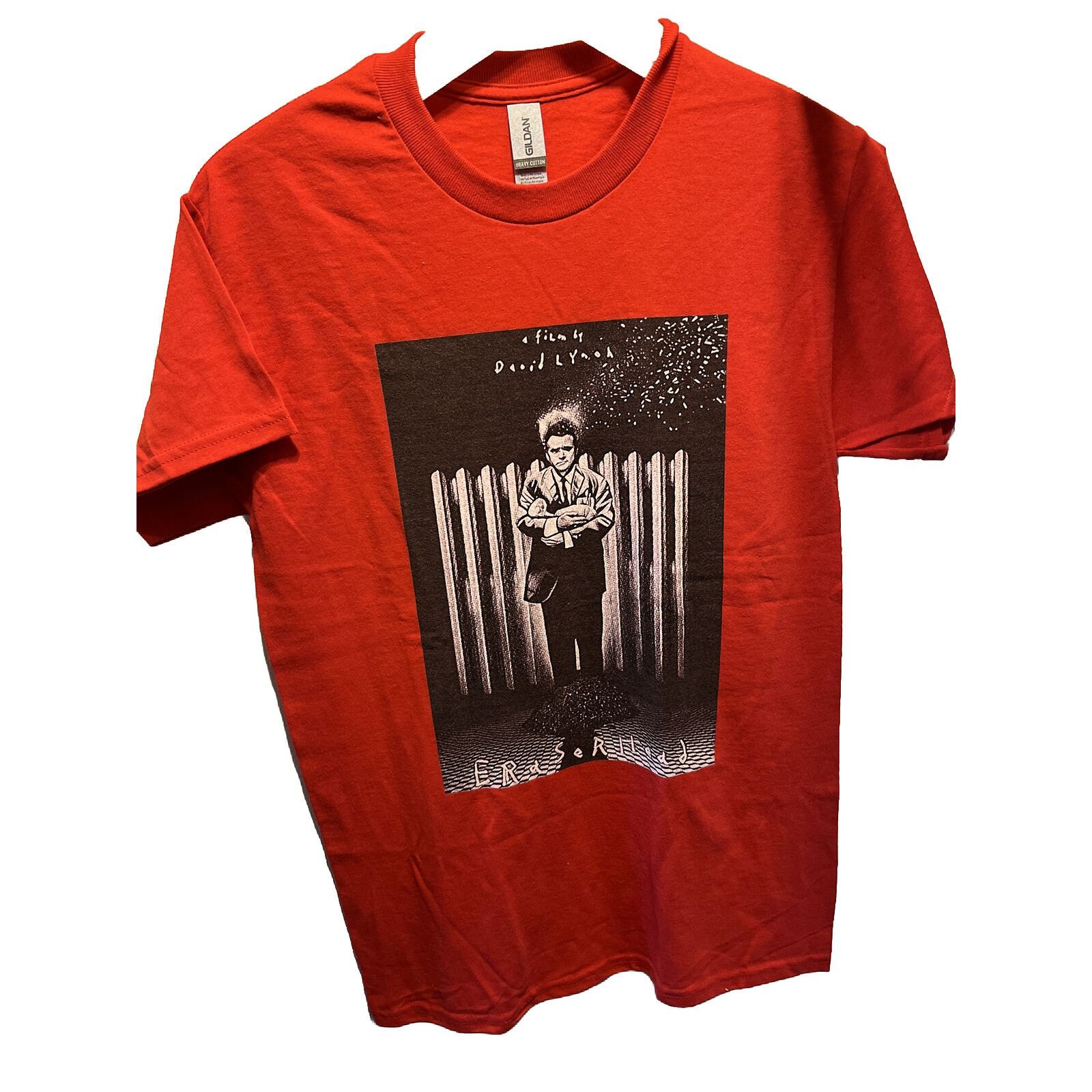 Gildan Eraserhead Unisex S Red Graphic Print Gildan Cotton T-Shirt Size US S / EU 44-46 / 1 - 1 Thumbnail