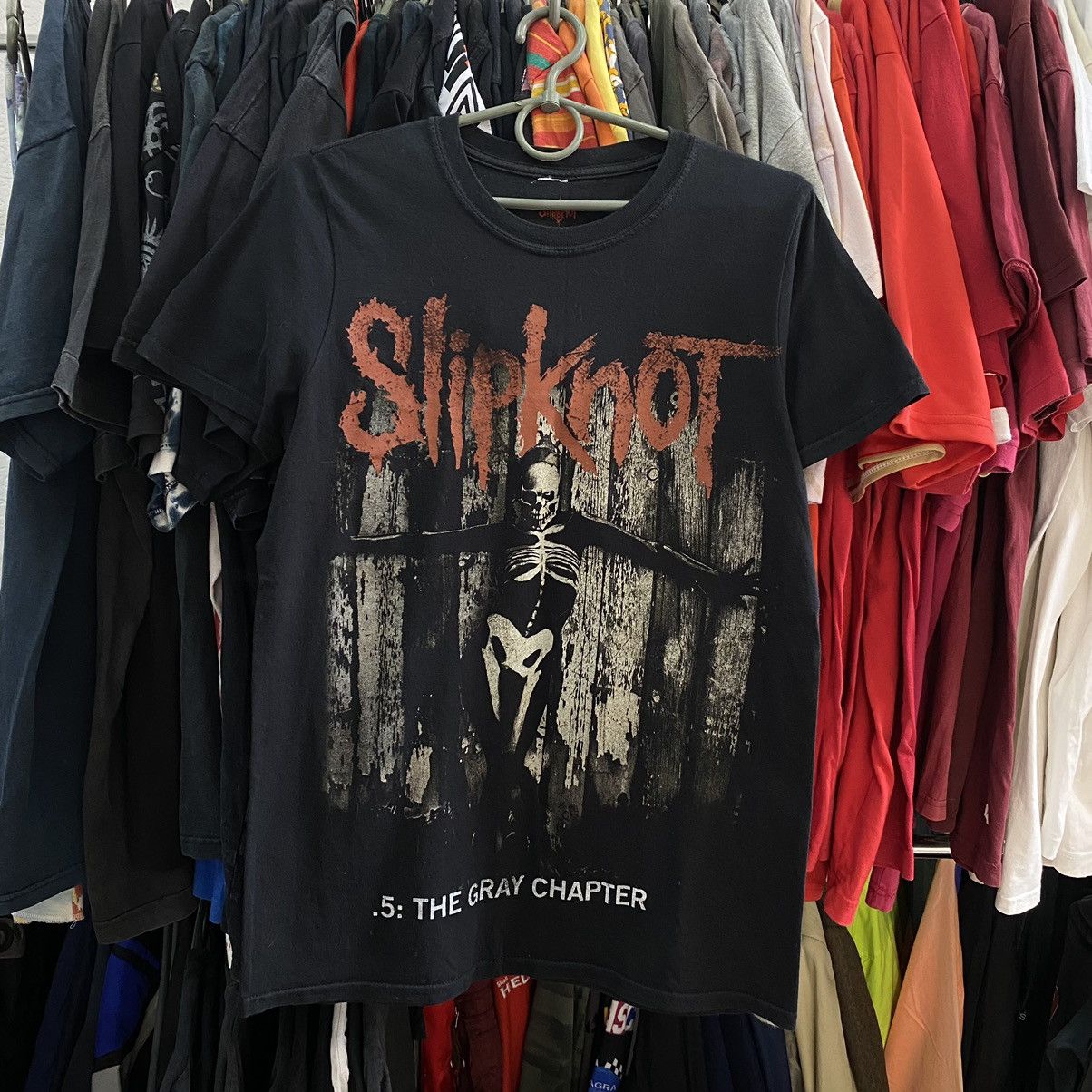 Band Tees Vintage Slipknot 2016 The Grey Chapter Overprinted tee Size US S / EU 44-46 / 1 - 1 Thumbnail