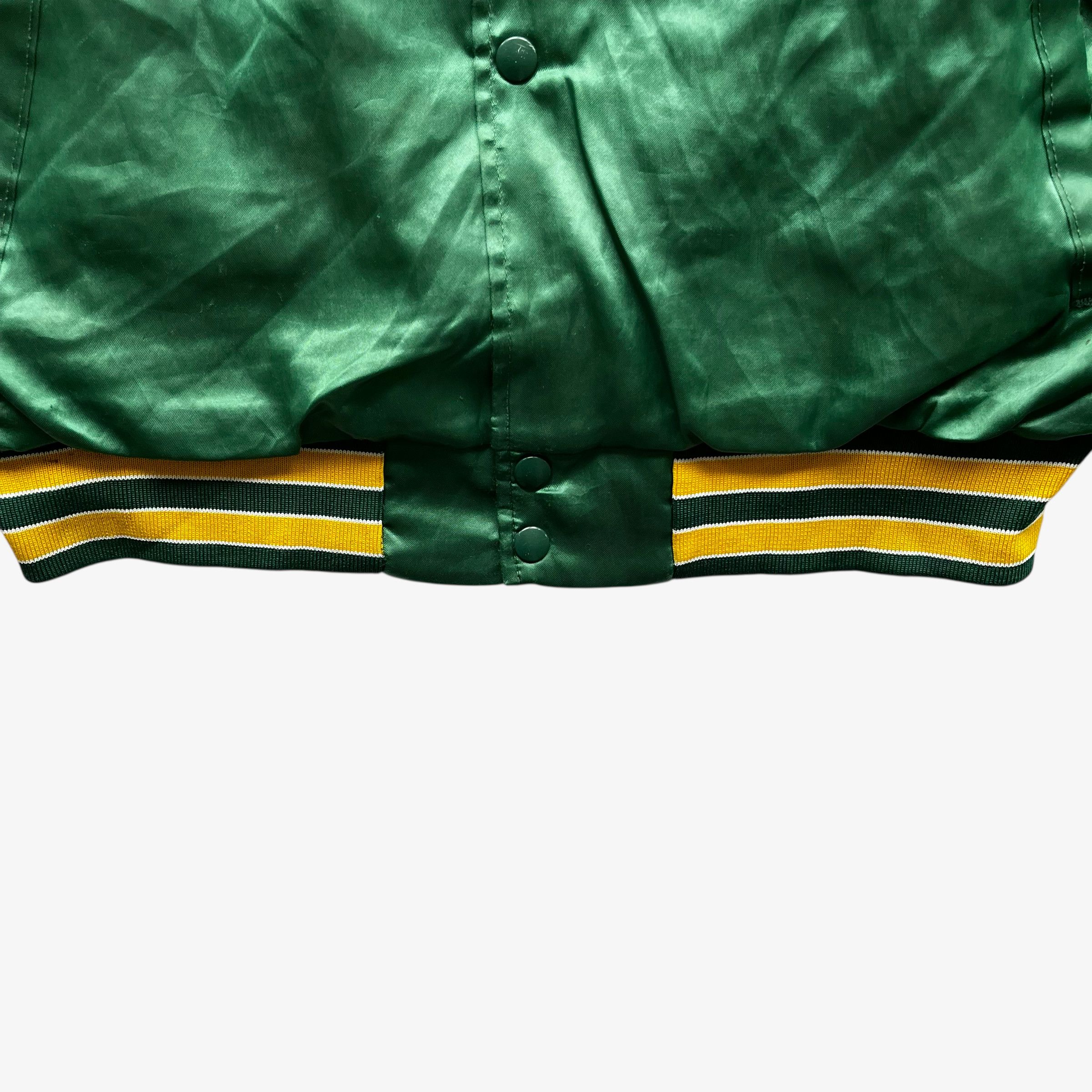 Swingster Vintage 80s Swingster MLB Oakland Athletics Varsity Jacket Size US XL / EU 56 / 4 - 6 Thumbnail