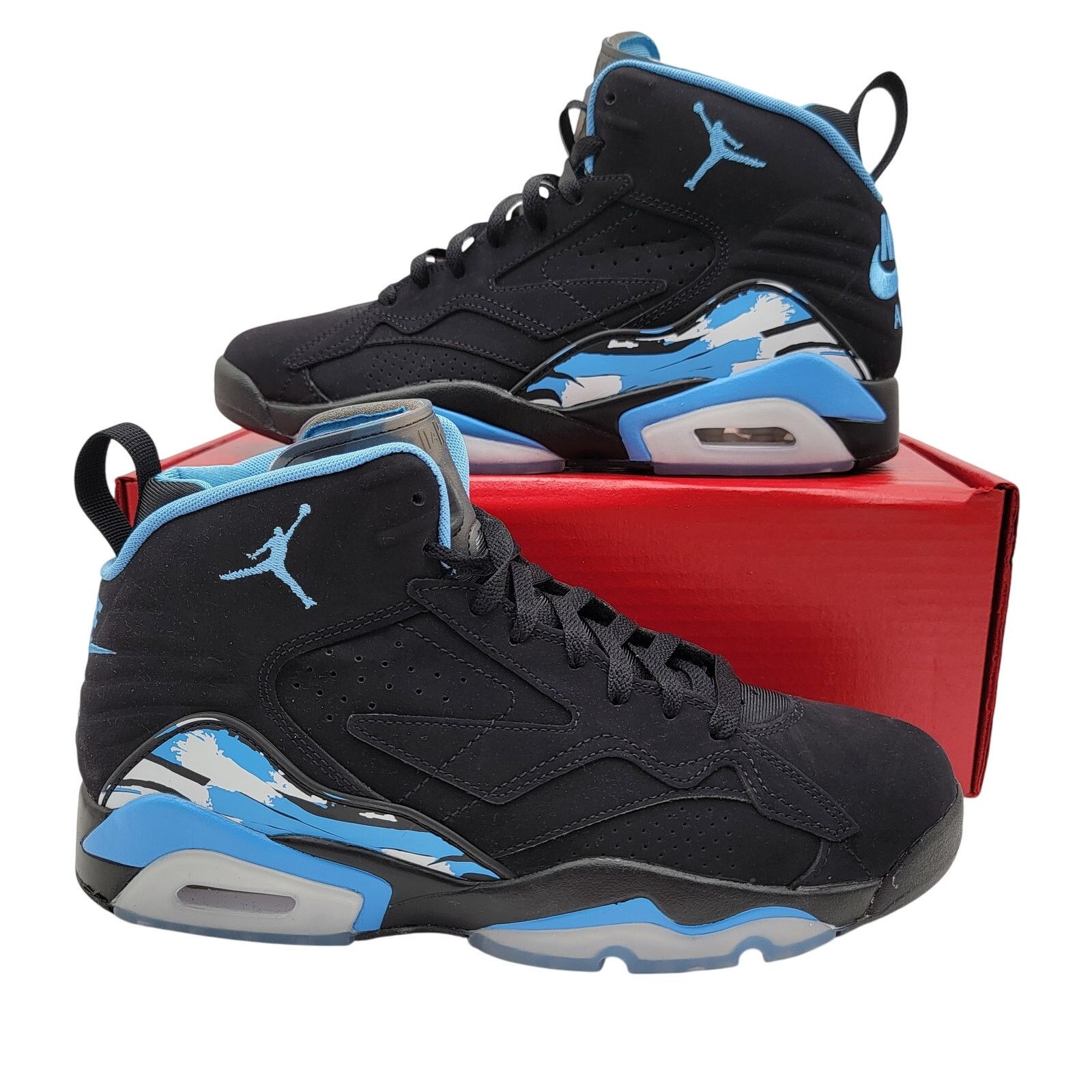Nike Nike Air Jordan MVP Black University Blue Men’s 10 (279) Size US 10 / EU 43 - 1 Thumbnail