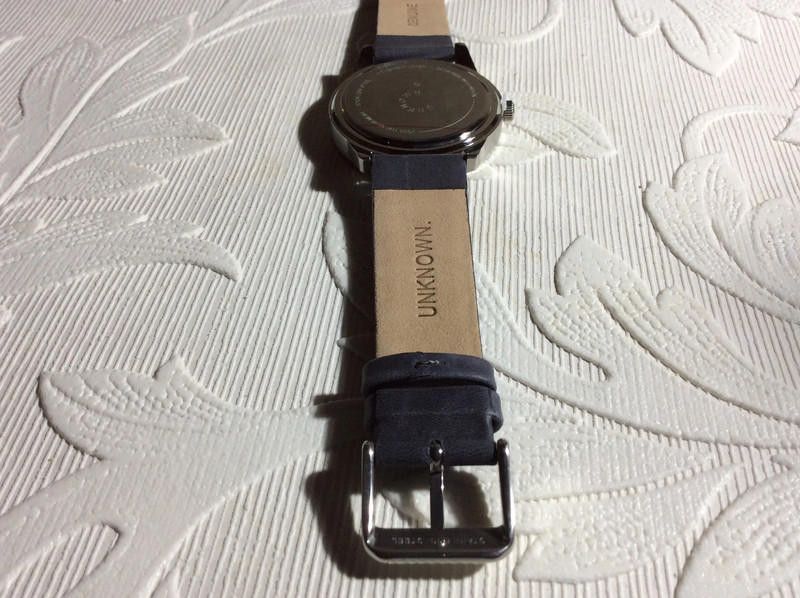 Designer Unknown silver dial leather strap watch Size ONE SIZE - 7 Thumbnail