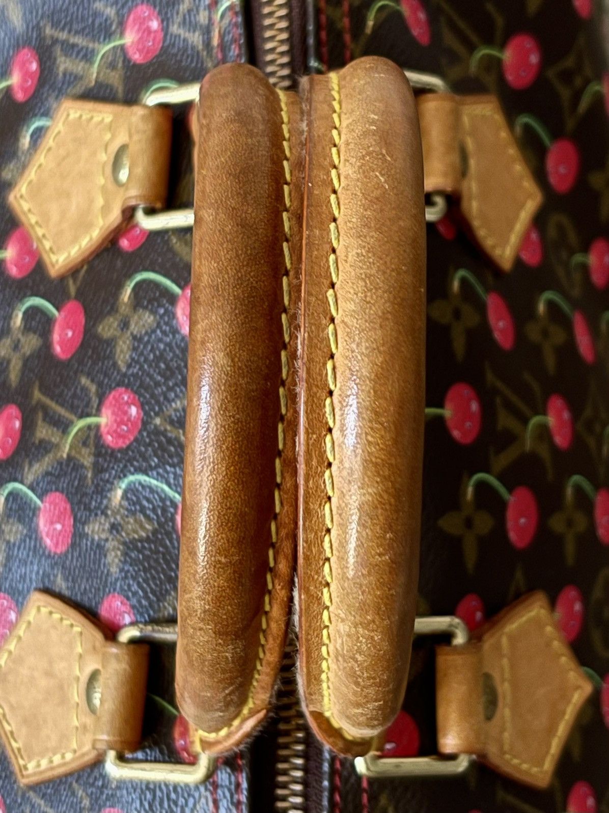 Louis Vuitton × Takashi Murakami Louis Vuitton - Takashi Murakami - SS2005 -Cerises Speedy 25 Size ONE SIZE - 11 Thumbnail