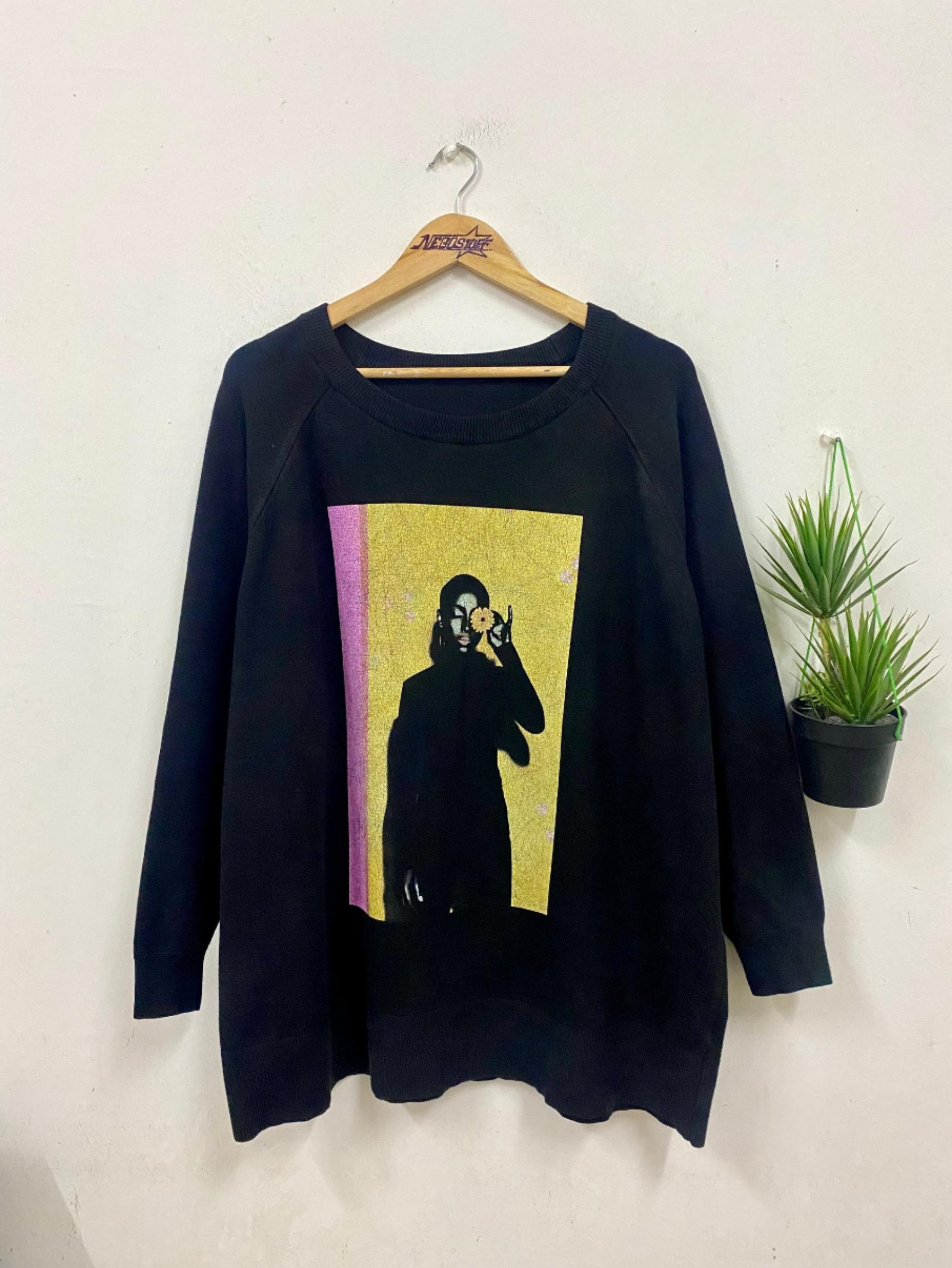 Vintage Vintage Y2K SADE rock band album cover knit shirt rare Size US XXL / EU 58 / 5 - 1 Thumbnail