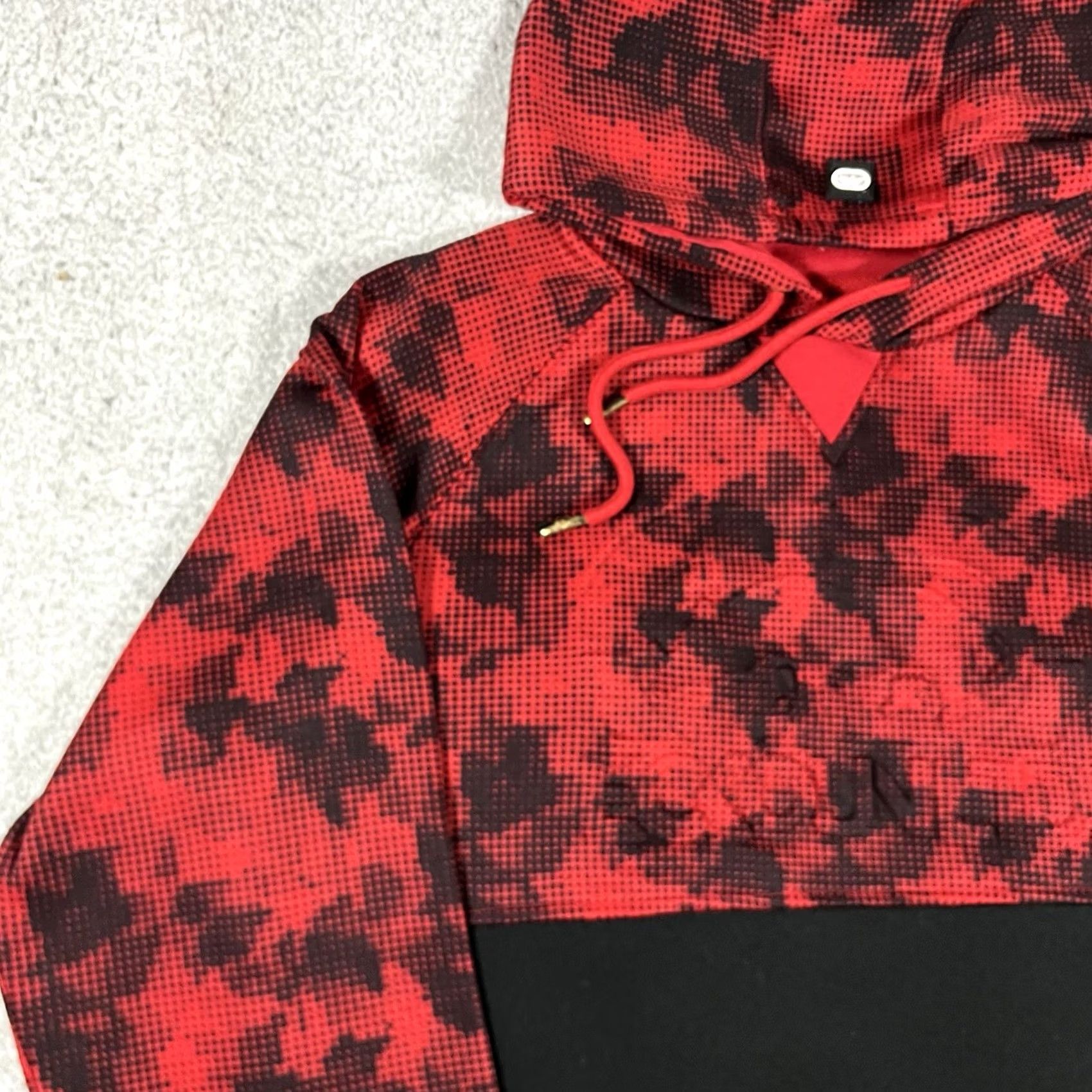 Ecko Unltd. VINTAGE ECKO UNLTD Hoodie Mens M Red Camo Logo Grunge Y2K Sweatshirt Pullover Baggy Pockets Hooded Rhim Rhino? Size US M / EU 48-50 / 2 - 5 Thumbnail
