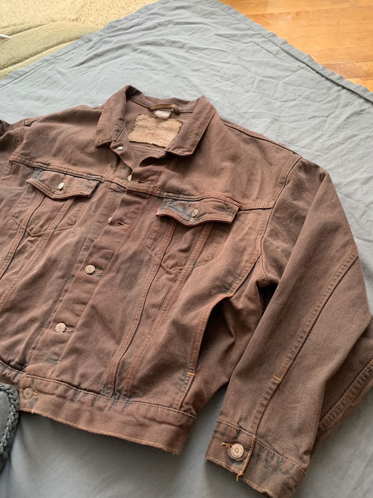 Brown Suede Jacket Brown Levis Jacket Levi's Vintage Clothing