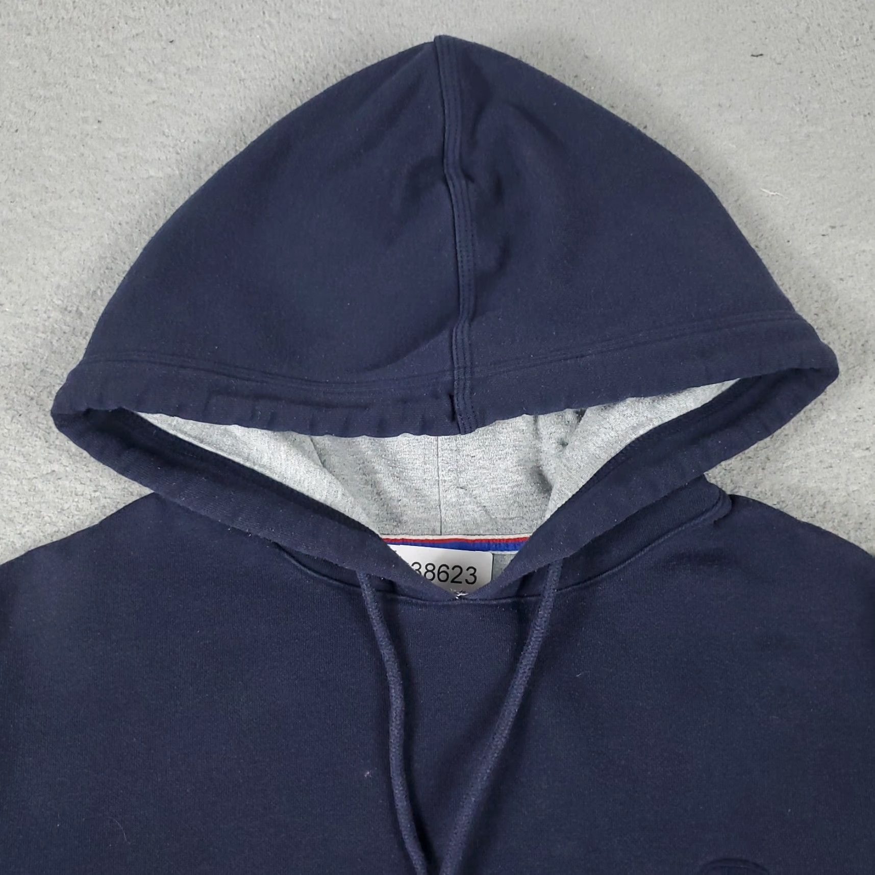Champion VINTAGE Champion Hoodie Pullover Mens Small Blue Fleece Logo Zipper Athletic Sweatshirt Size US S / EU 44-46 / 1 - 2 Thumbnail