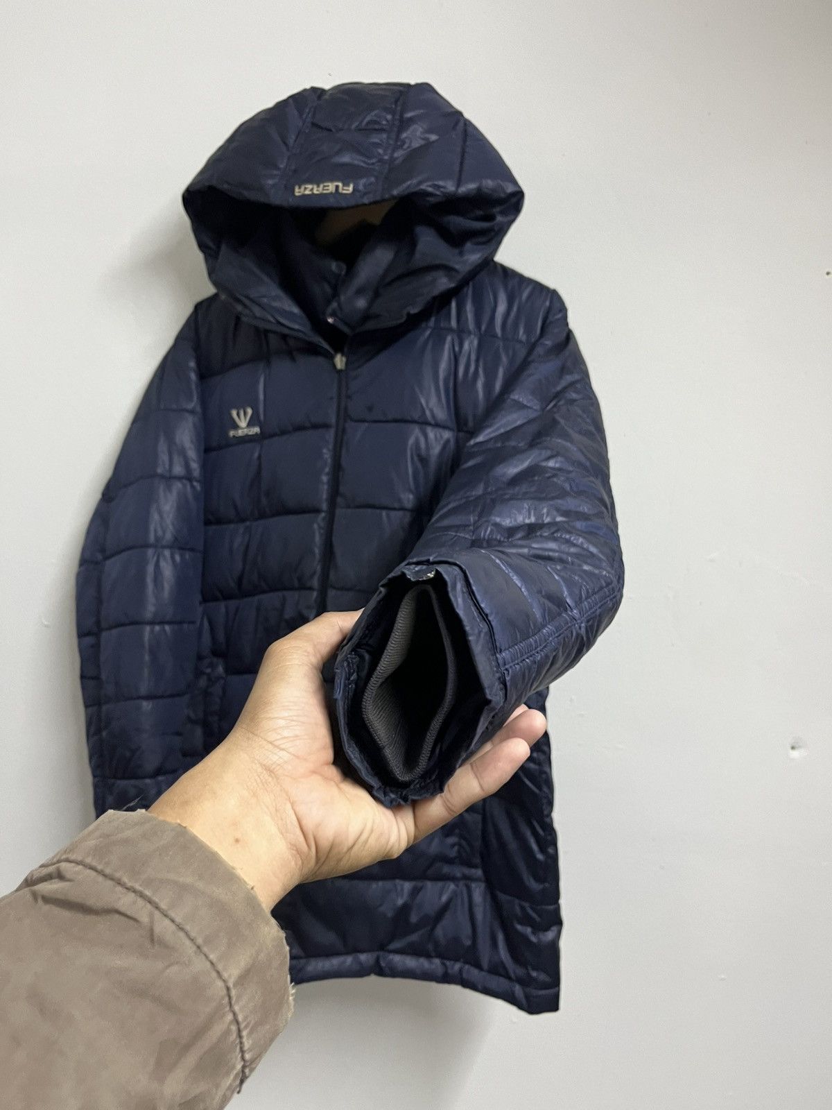 Japanese Brand 🔥 FUERZA OUTDOORWEAR HEAVY DOWN DOUBLE ZIPPER JACKETS Size US L / EU 52-54 / 3 - 9 Thumbnail