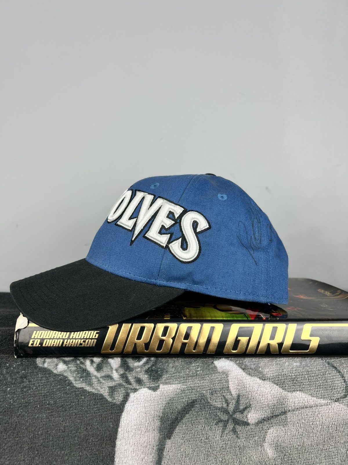 Adidas × NBA × Signatures Ricky Rubio signed Cap Adidas Minnesota Timberwolves NBA Size ONE SIZE - 4 Thumbnail