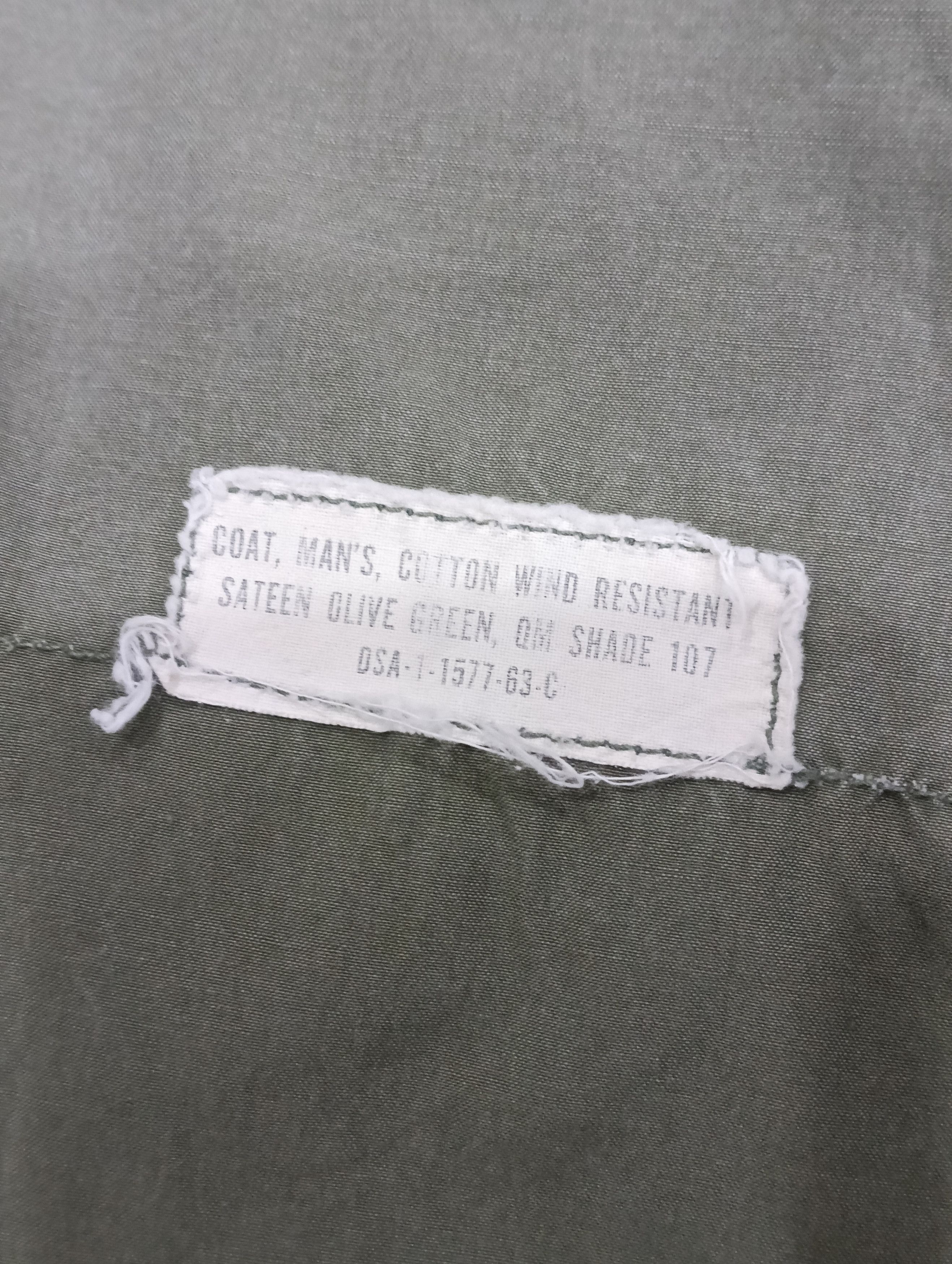 Vintage True Vintage M51 Field Jacket Sateen Olive Green Size US XL / EU 56 / 4 - 8 Thumbnail