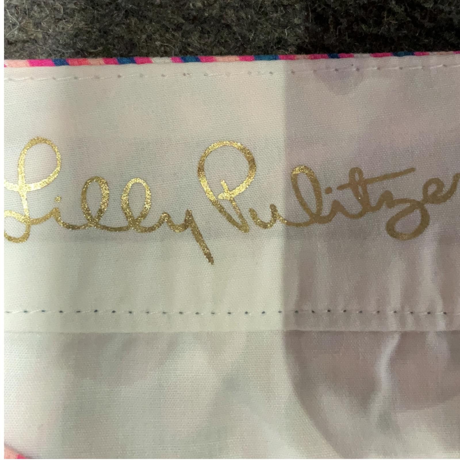 Other Lilly Pulitzer Size 8 Mandevilla Pink Slathouse Stripe Short Size 30" / US 8 / IT 44 - 3 Thumbnail