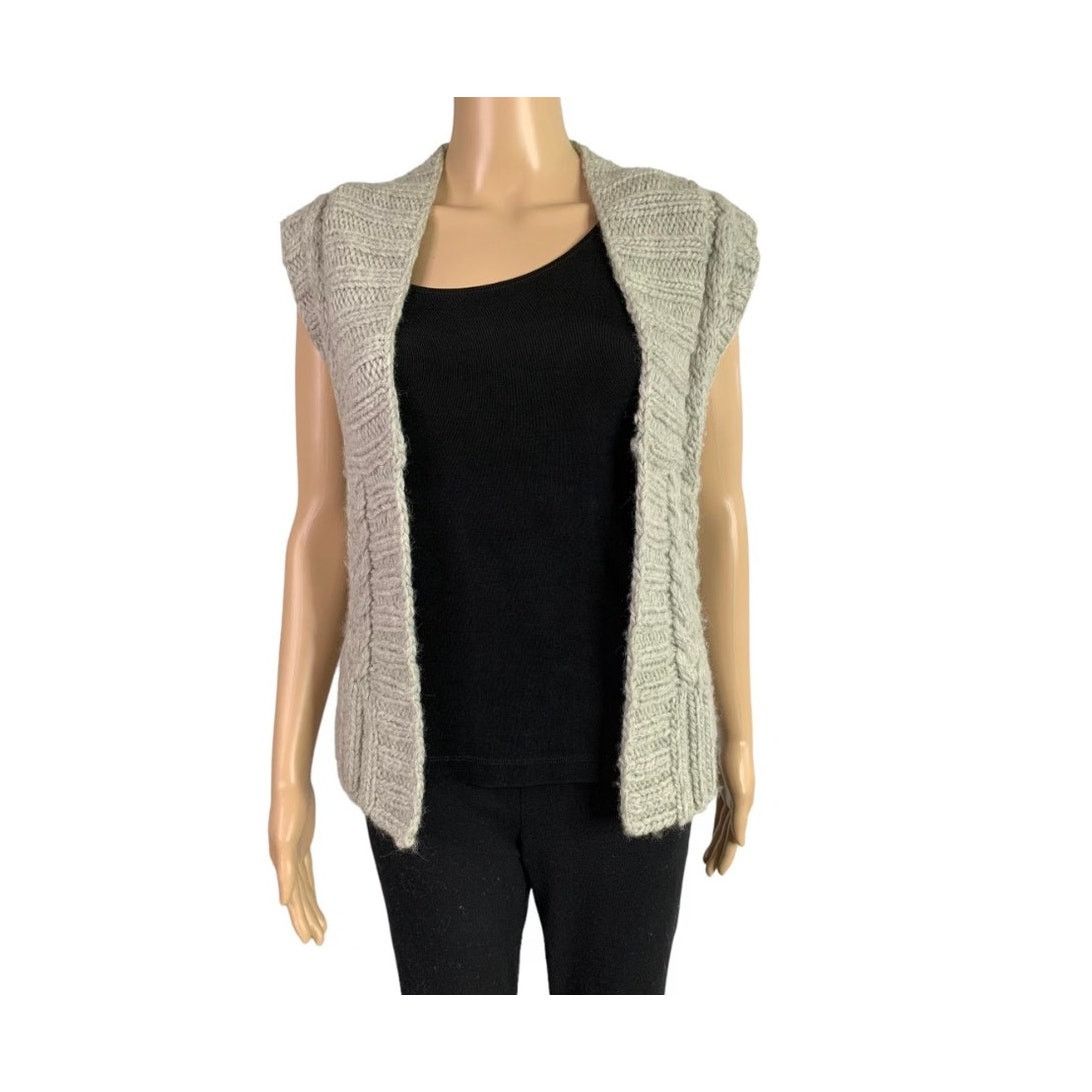 Banana Republic Banana Republic Heritage Womens Small Sweater Vest Knit Wool Size S / US 4 / IT 40 - 2 Thumbnail
