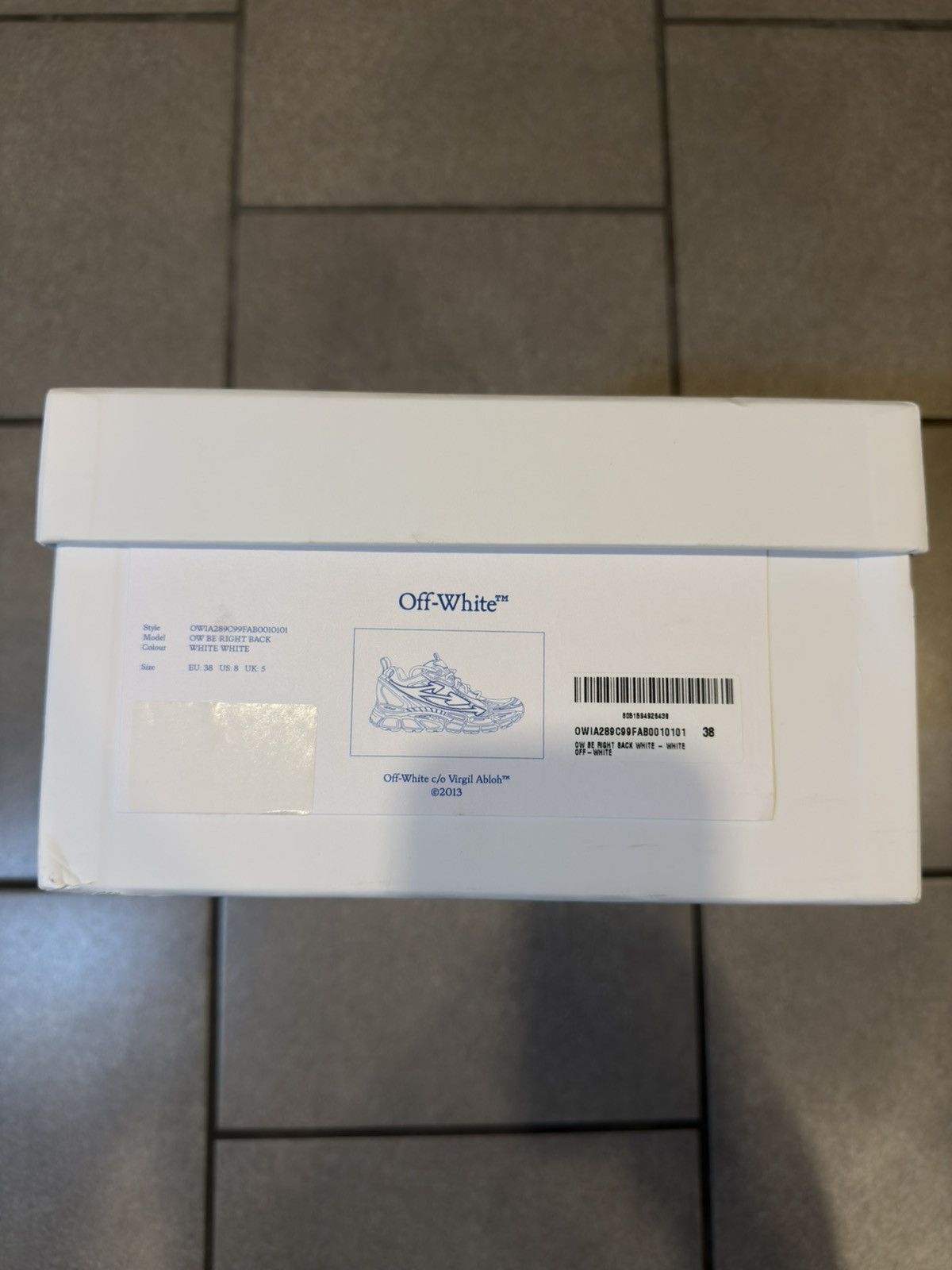 Off-White Off White Be Right Back Sneakers Size US 8 / EU 41 - 8 Thumbnail