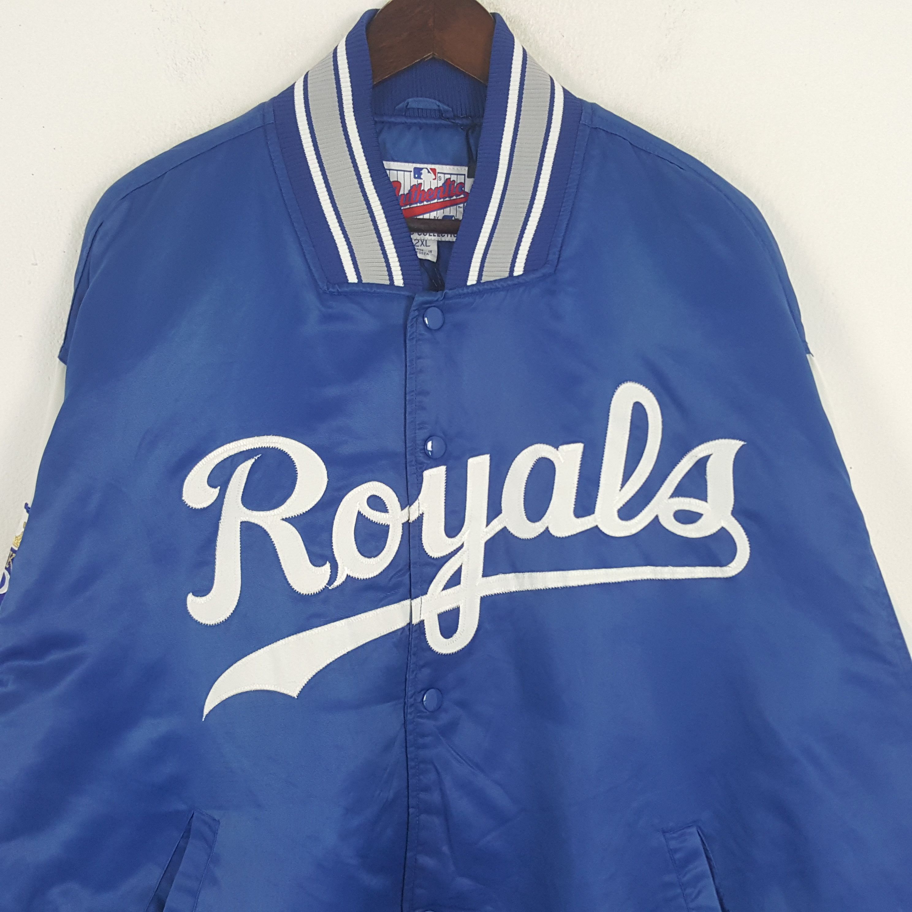 MLB × Vintage Vintage MLB Royals Sports Varsity Jacket Size US XXL / EU 58 / 5 - 2 Thumbnail