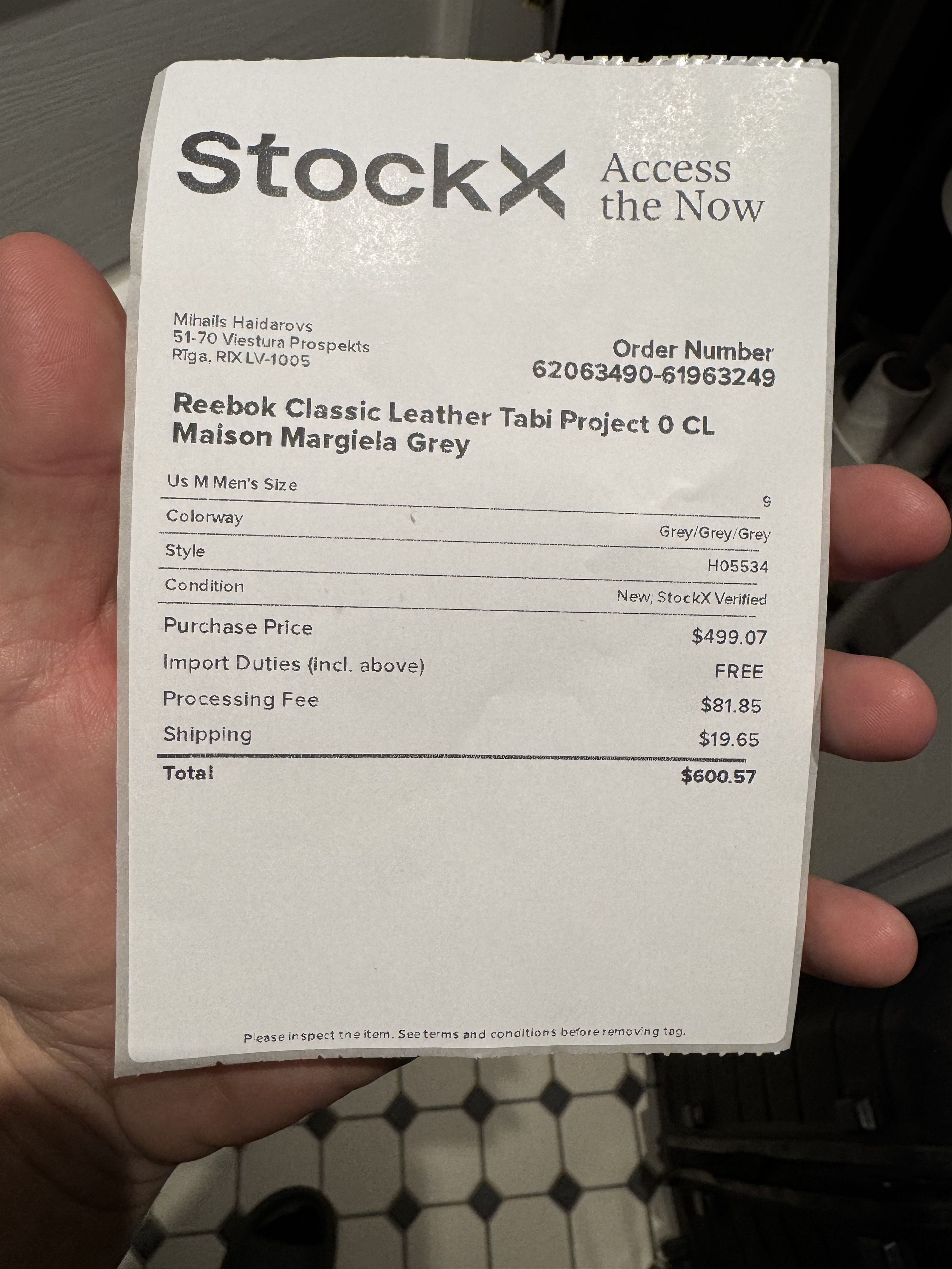 Maison Margiela × Reebok Maison Margiela x Reebok Classic Leather Tabi Size US 9 / EU 42 - 15 Thumbnail