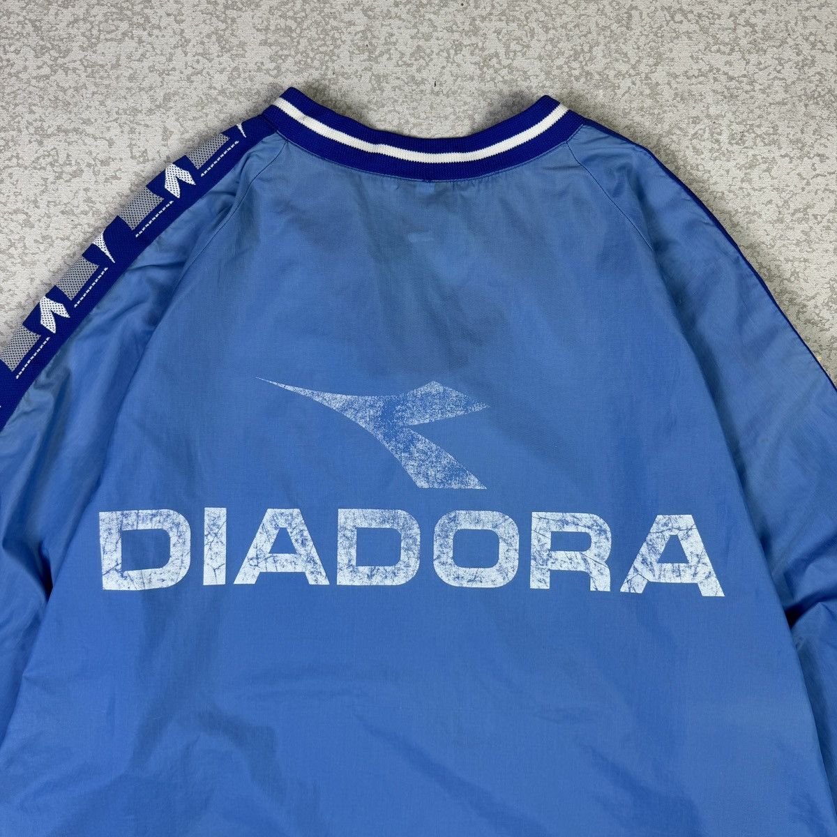 Diadora × Gear for Sports × Vintage 💥Vintage Diadora Football Windbreaker Size US L / EU 52-54 / 3 - 6 Thumbnail